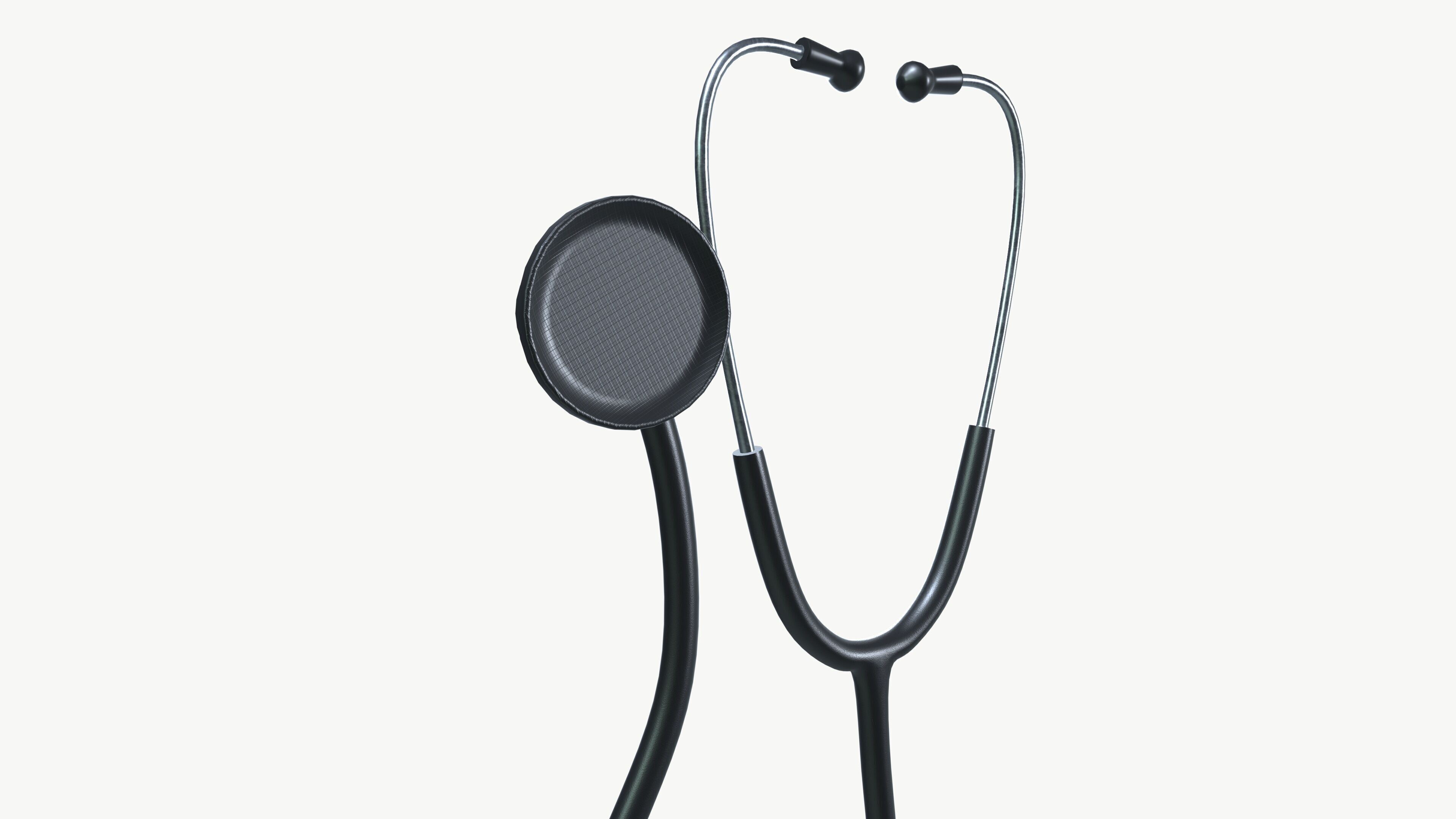 Stethoscope 3D model_5
