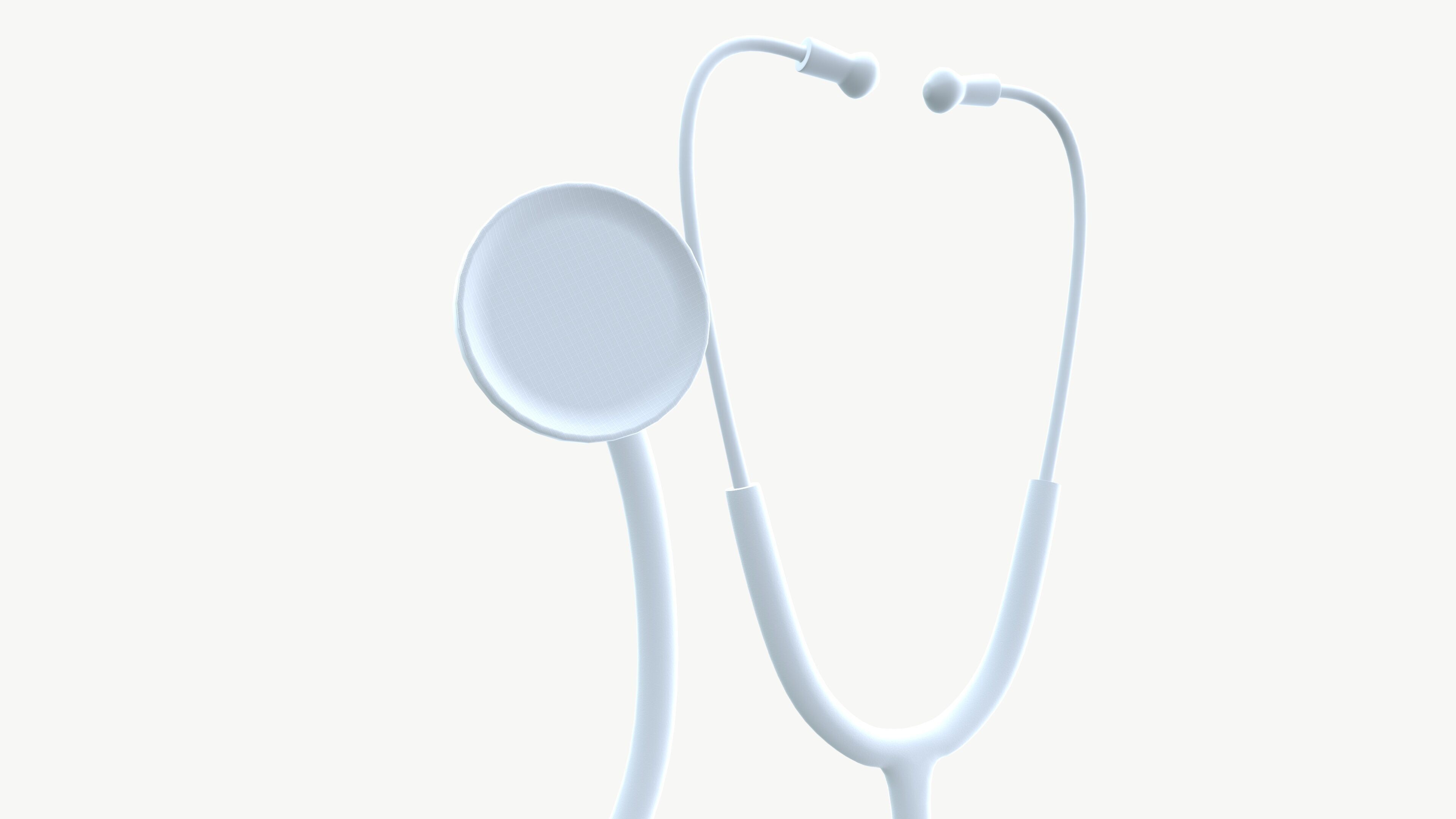 Stethoscope 3D model_9