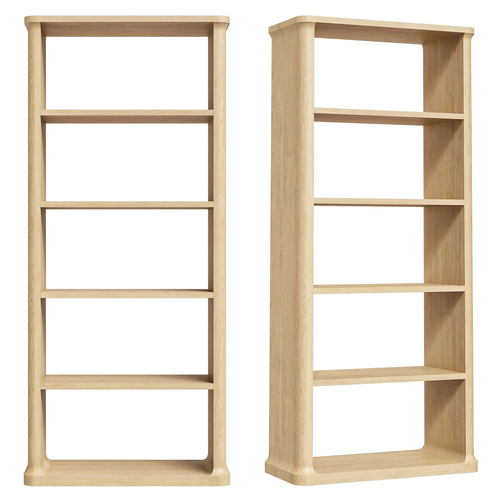 Restoration Hardware Baron Shelving 3D model_1