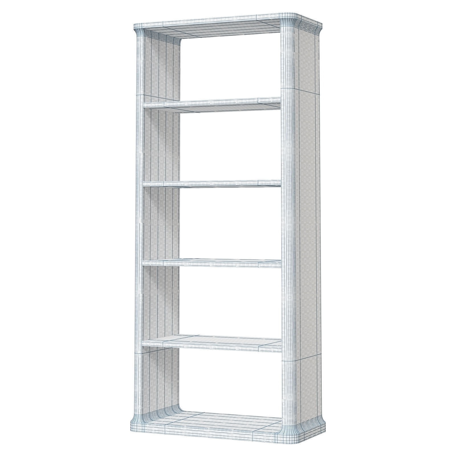 Restoration Hardware Baron Shelving 3D model_4