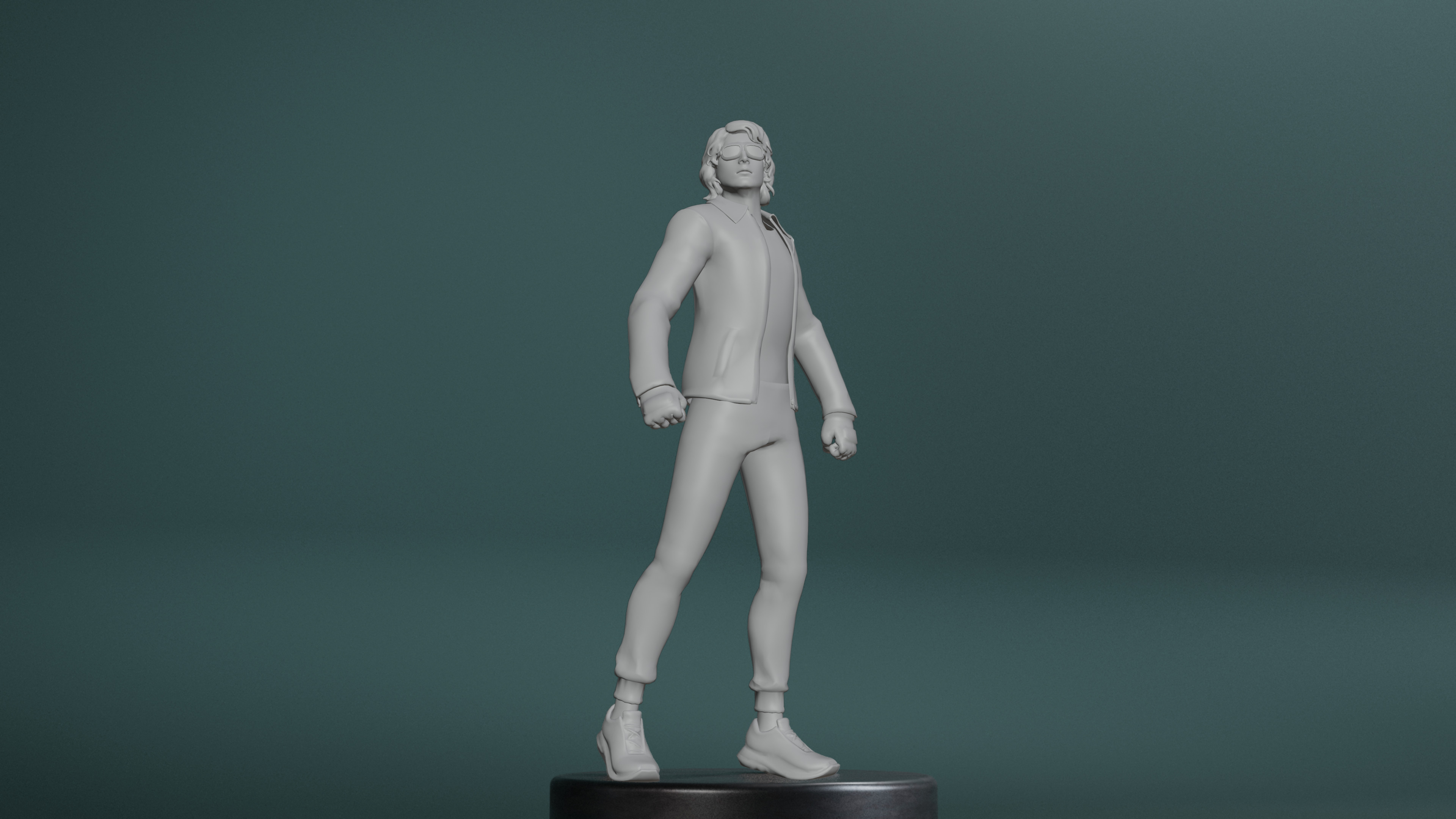 Quicksilver - Peter Maximoff Low-poly 3D model_18