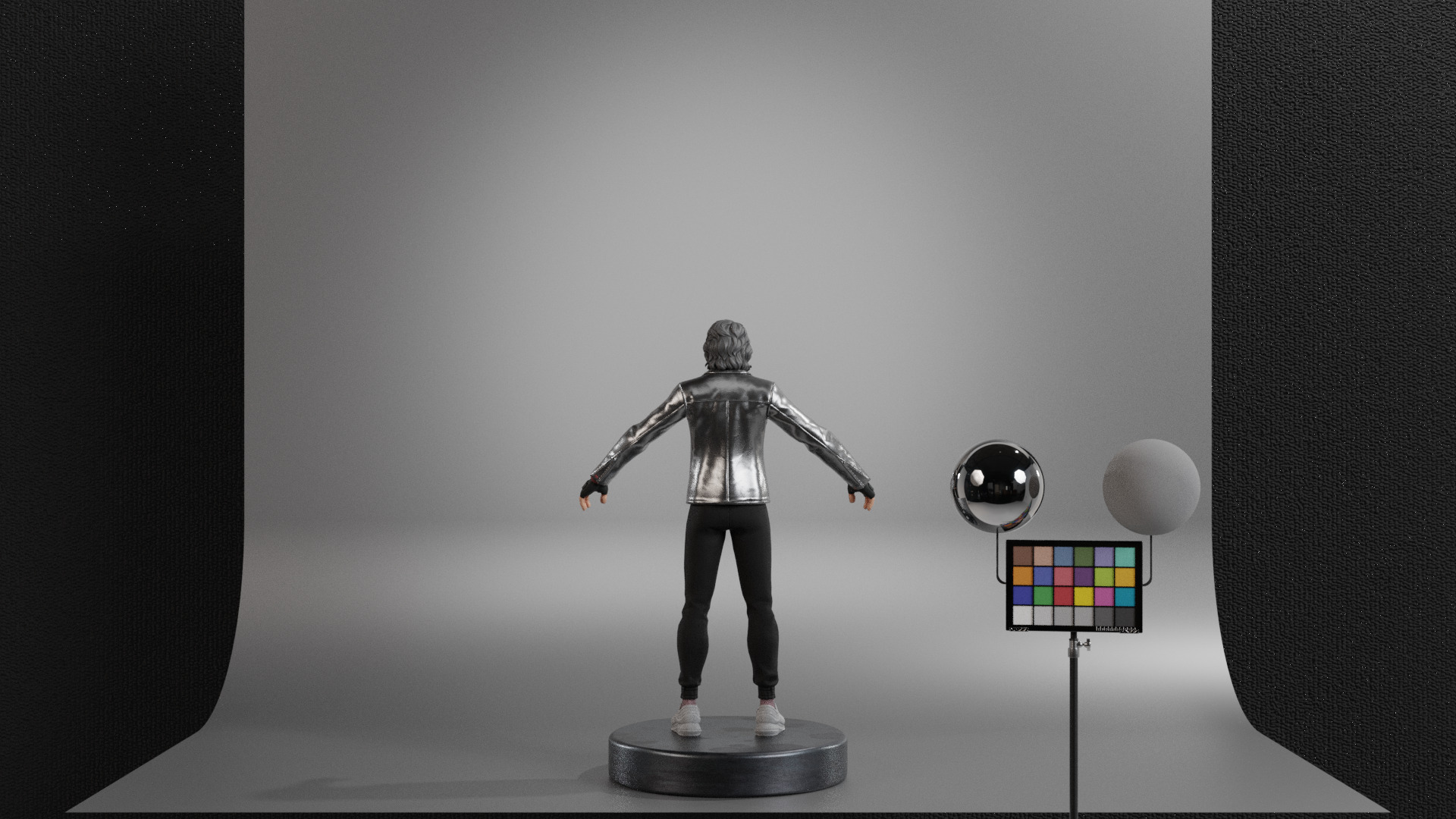 Quicksilver - Peter Maximoff Low-poly 3D model_5