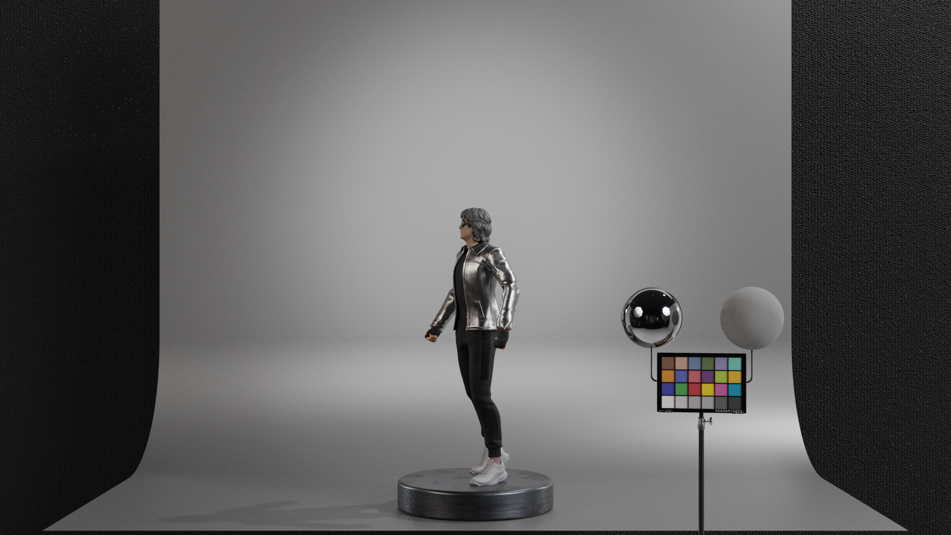 Quicksilver - Peter Maximoff Low-poly 3D model_15