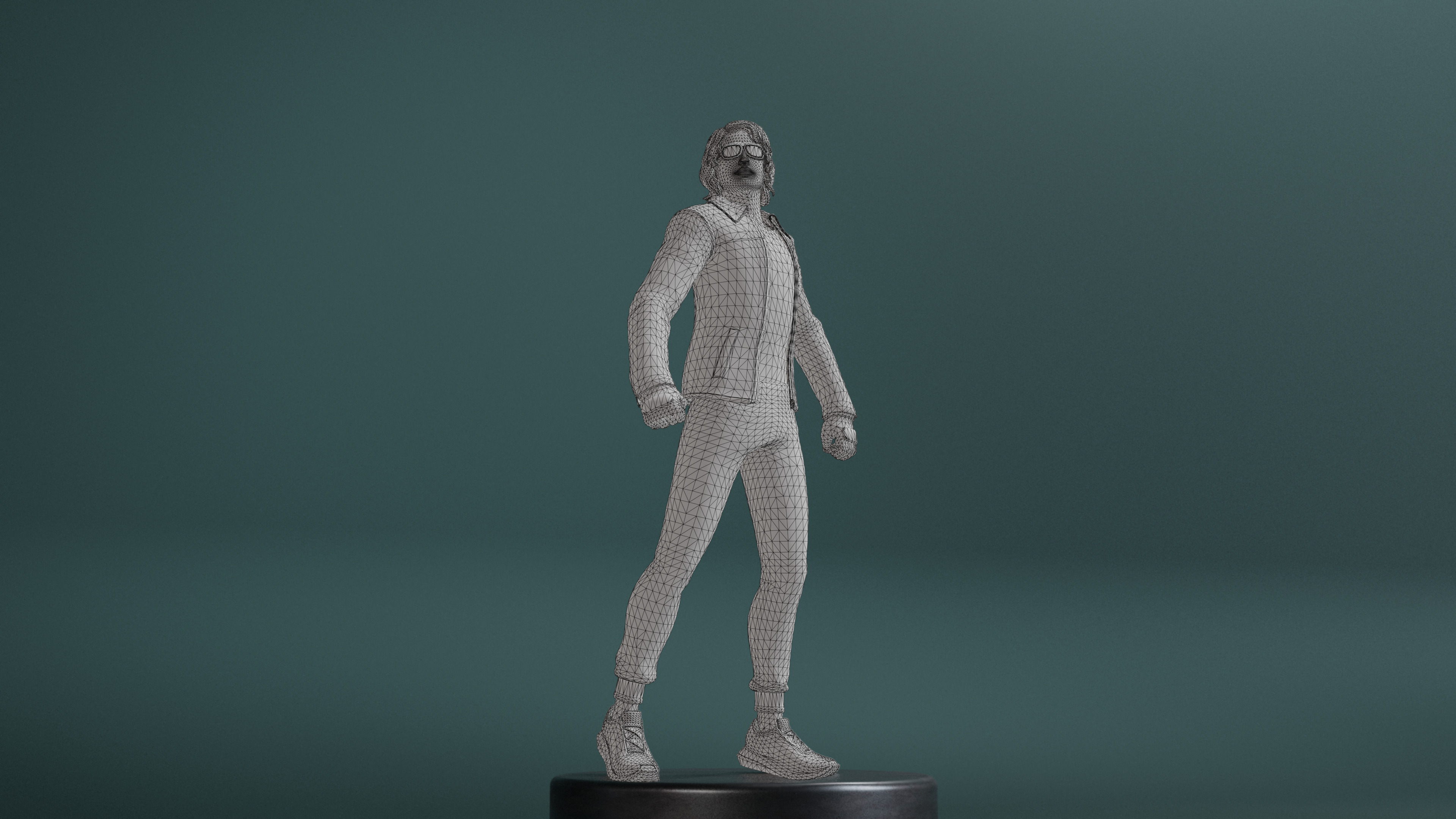 Quicksilver - Peter Maximoff Low-poly 3D model_19