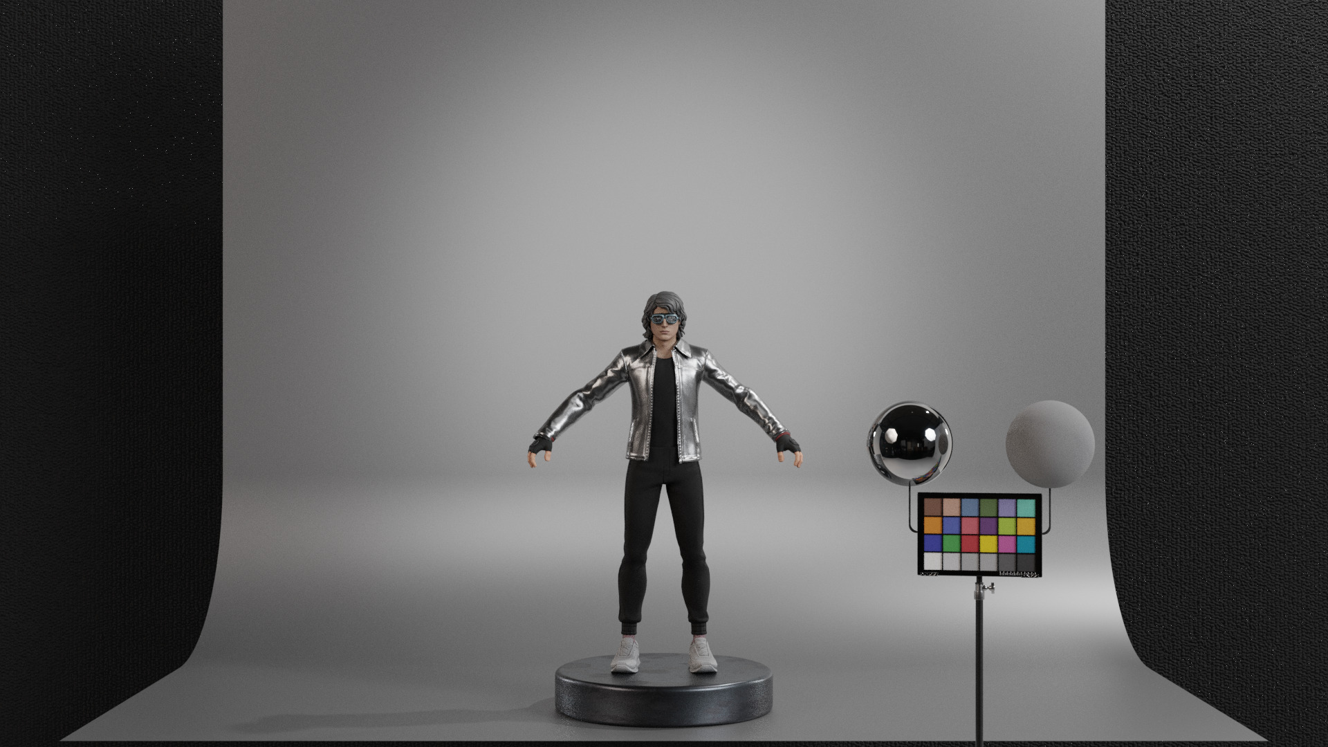 Quicksilver - Peter Maximoff Low-poly 3D model_1