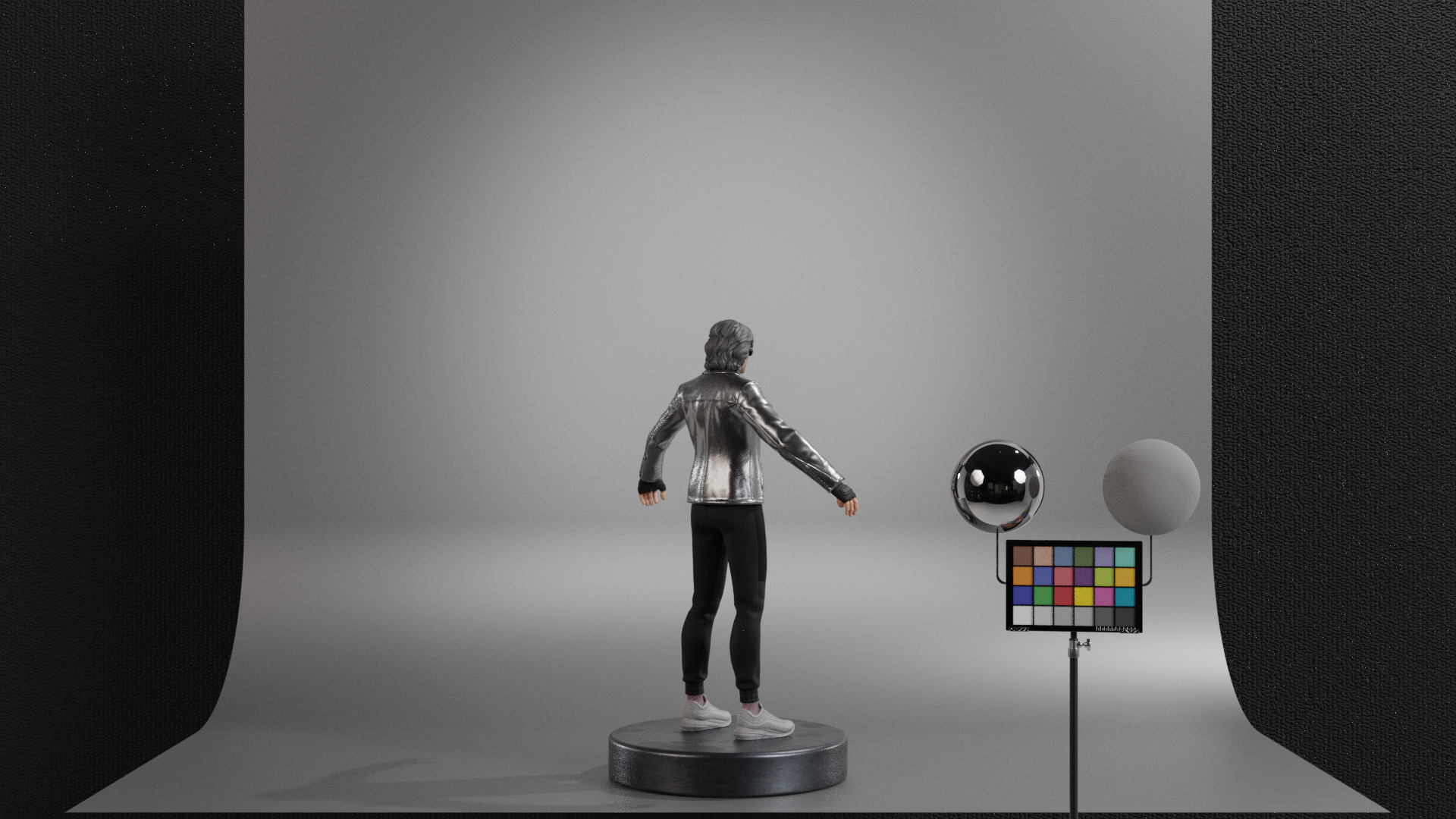 Quicksilver - Peter Maximoff Low-poly 3D model_4