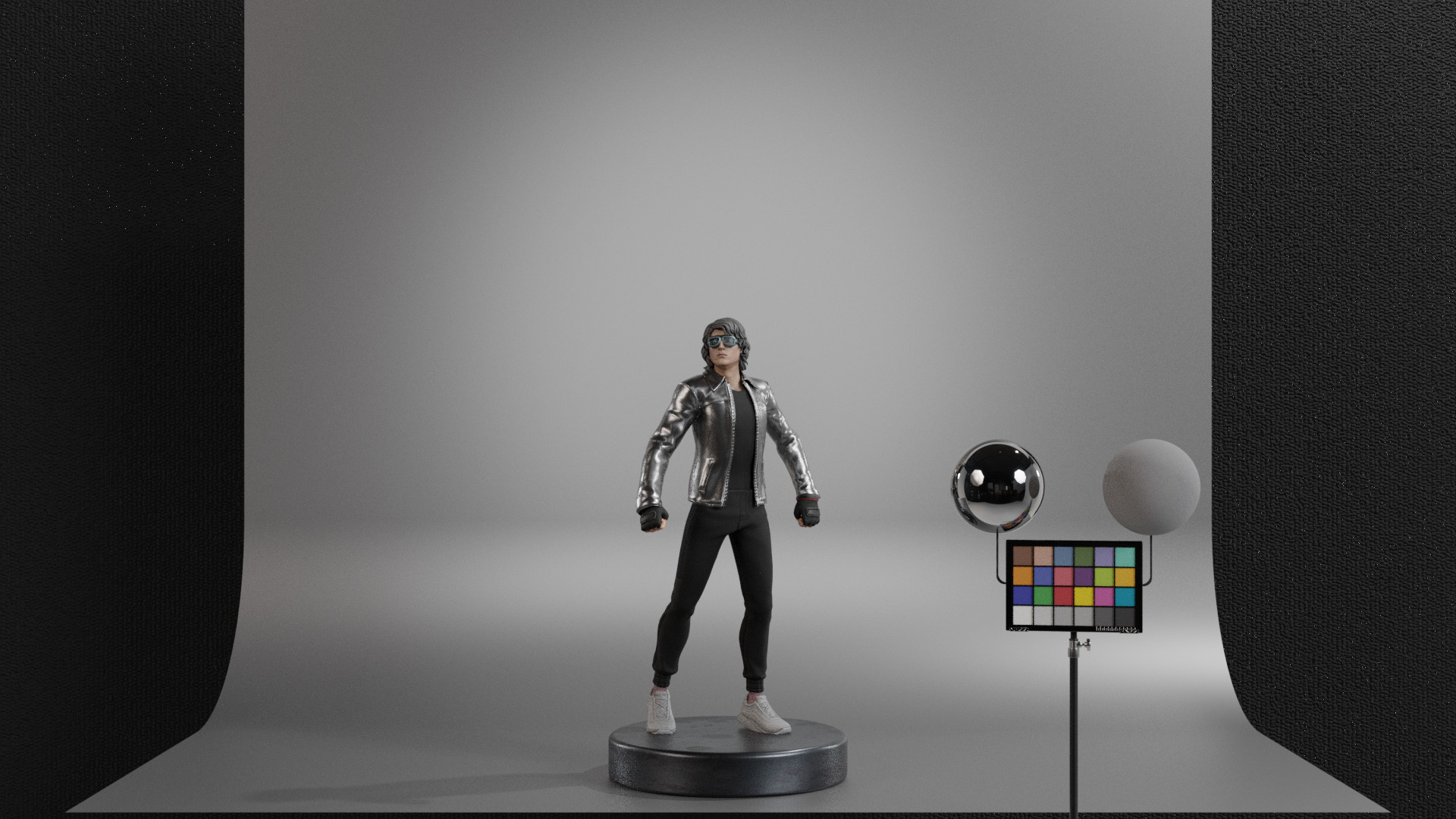 Quicksilver - Peter Maximoff Low-poly 3D model_9