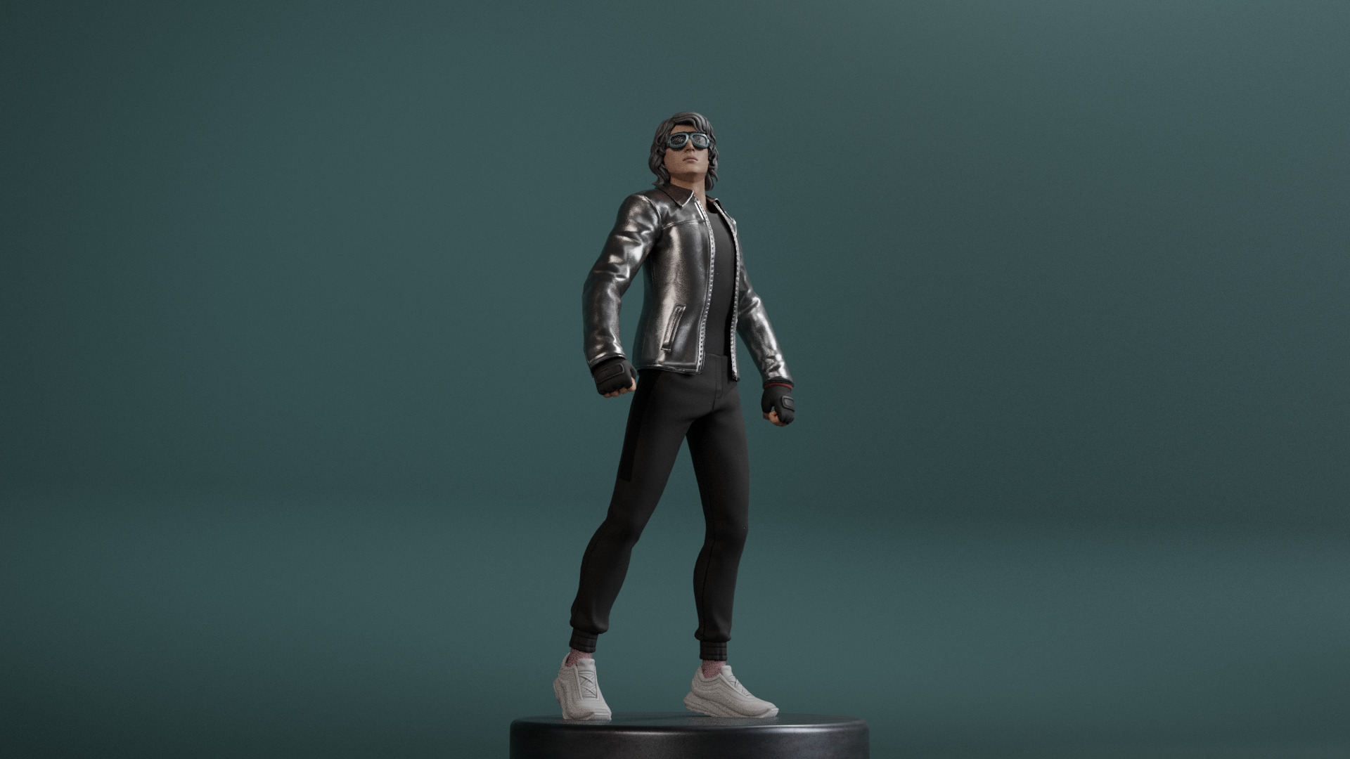 Quicksilver - Peter Maximoff Low-poly 3D model_17