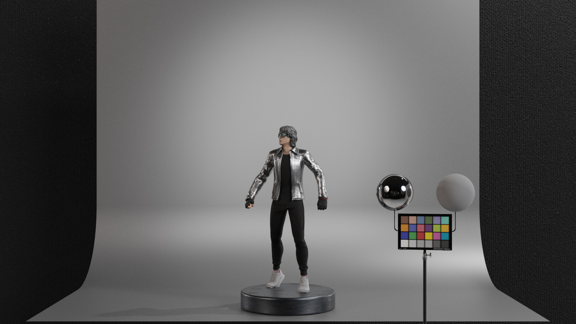 Quicksilver - Peter Maximoff Low-poly 3D model_16