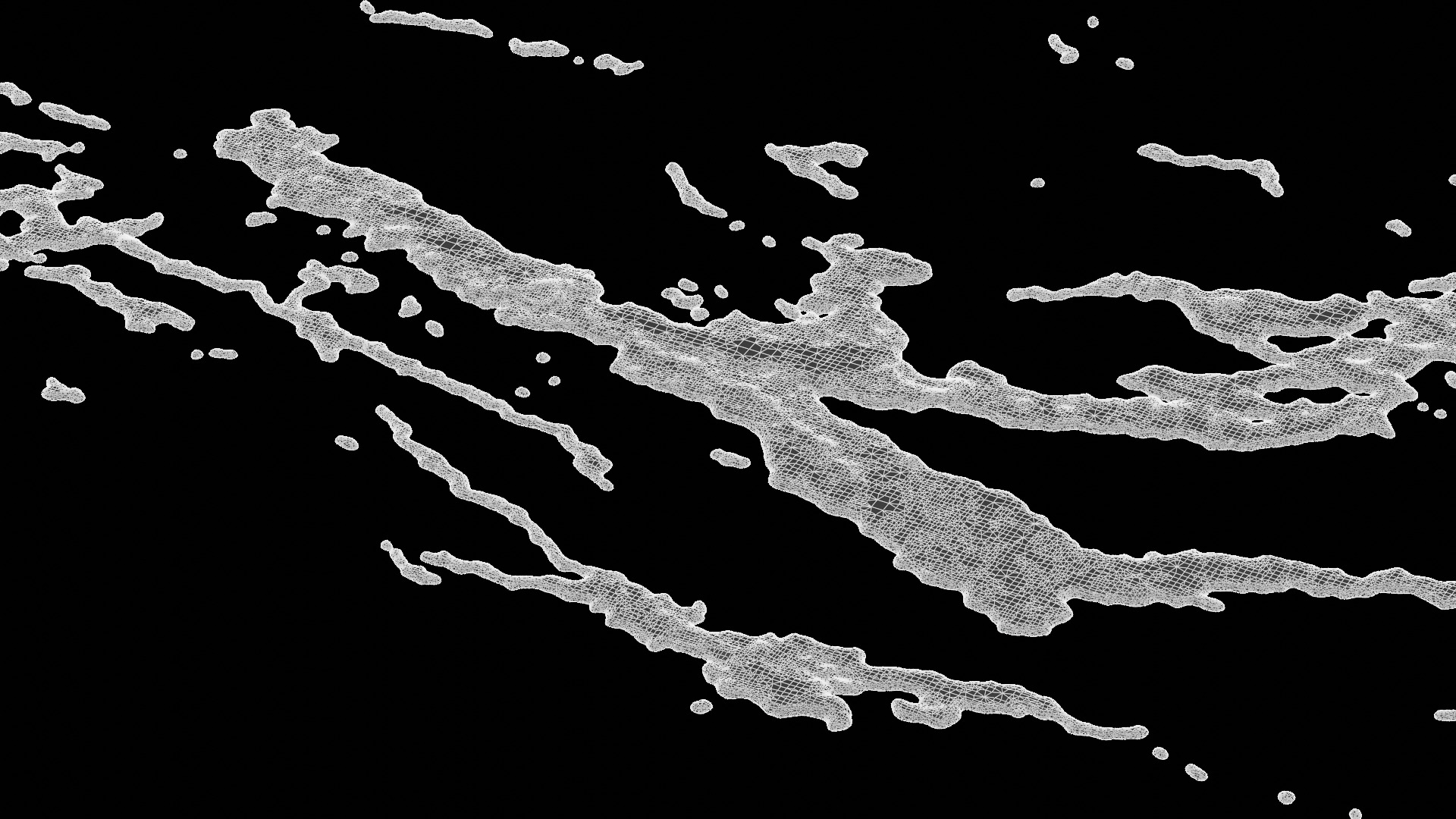 Swirly Blood Splatter Vol2 4 3D model_7