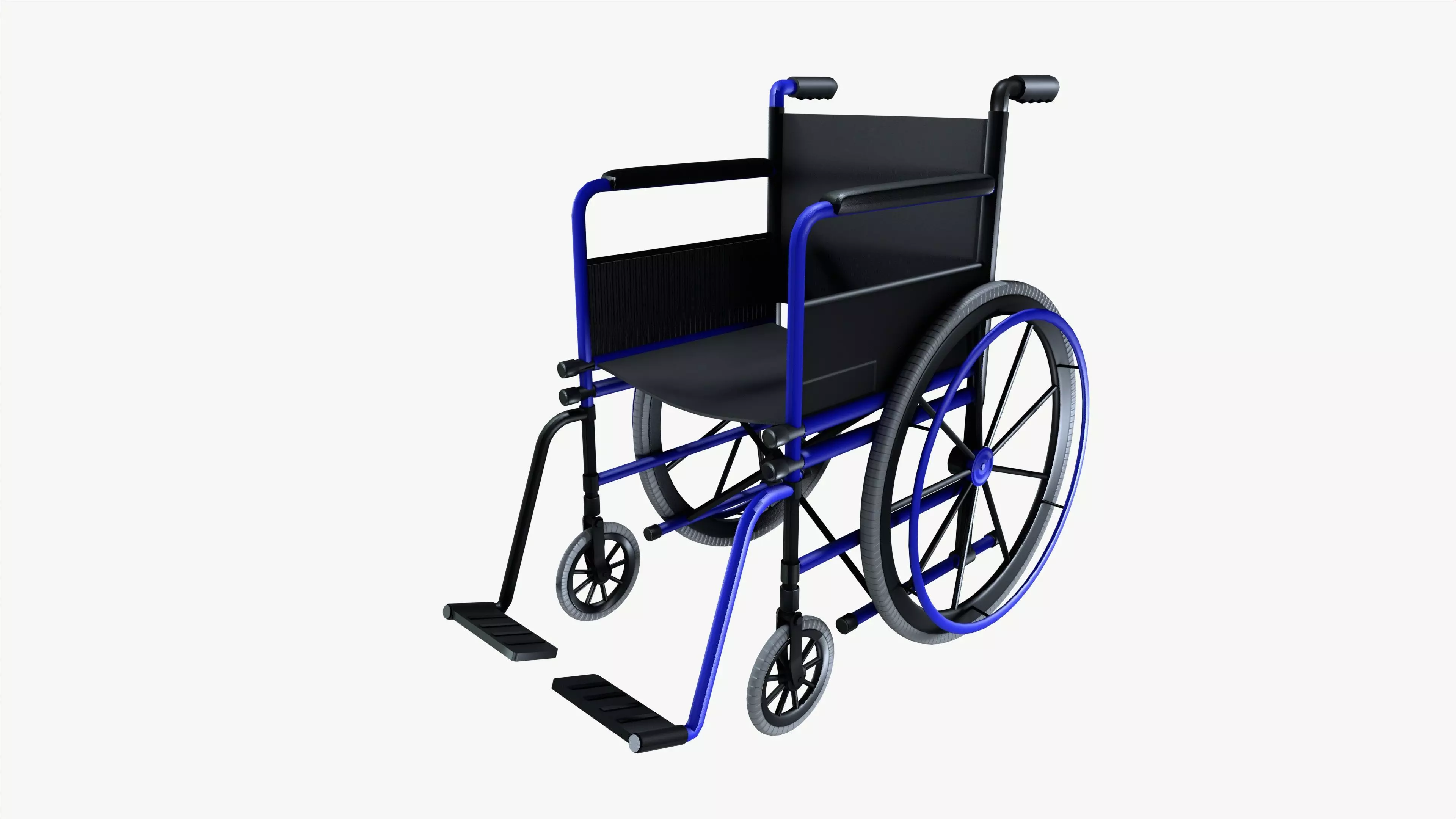wheelchair 3D model_0