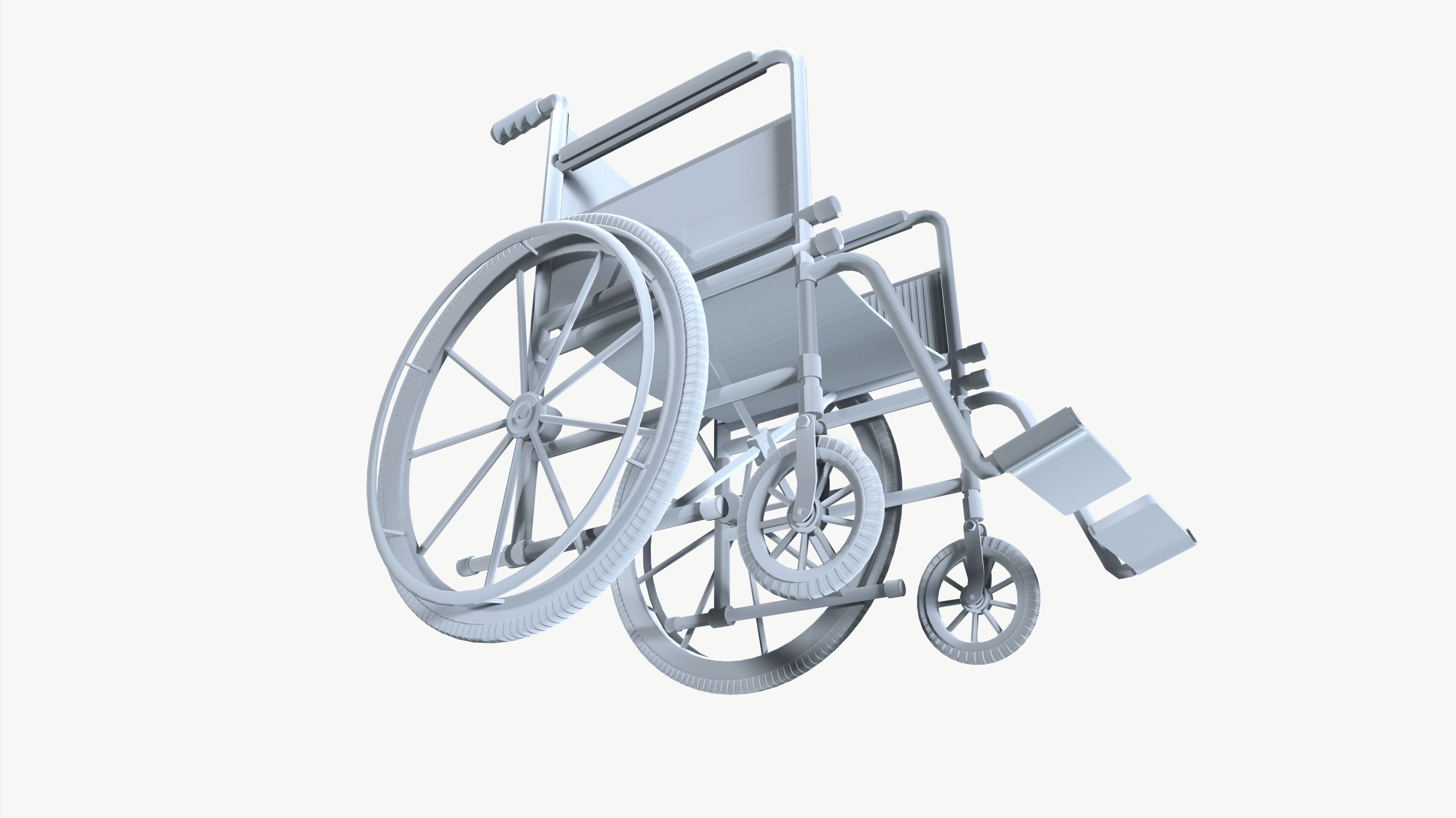 wheelchair 3D model_9