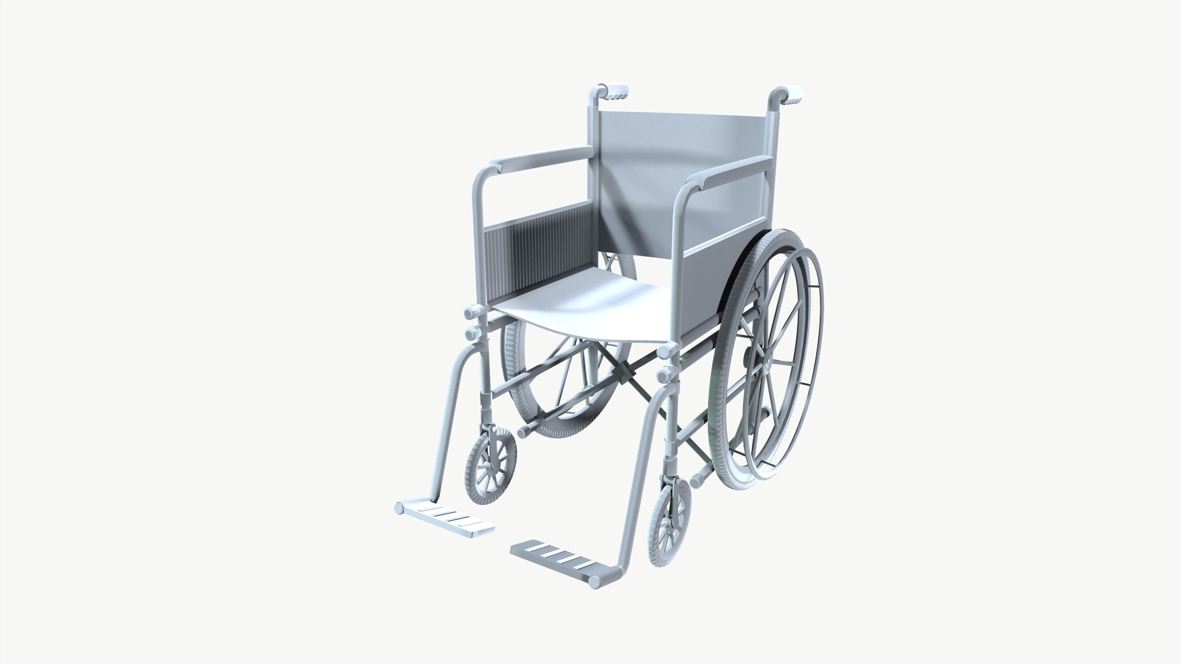 wheelchair 3D model_6
