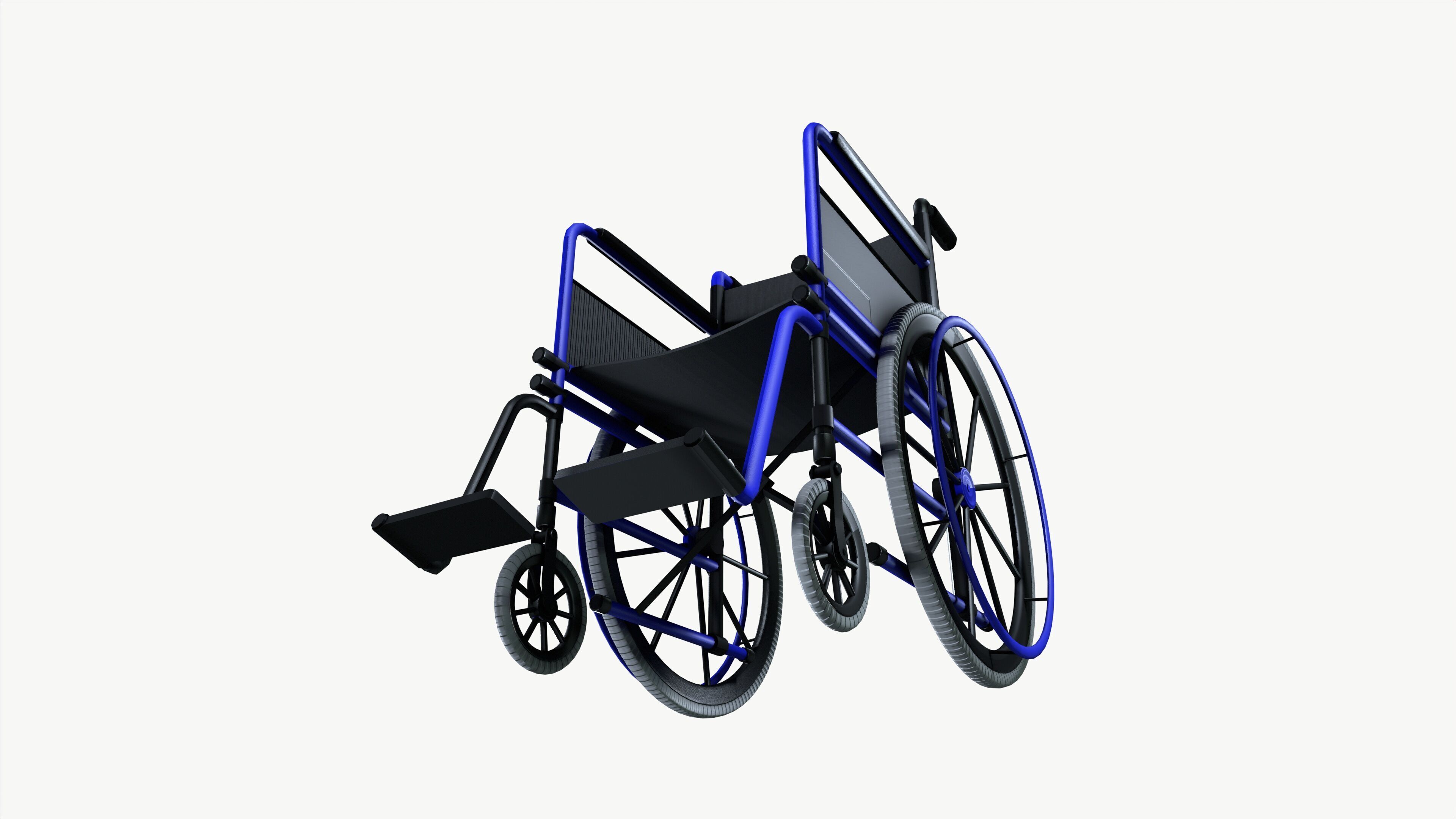 wheelchair 3D model_5