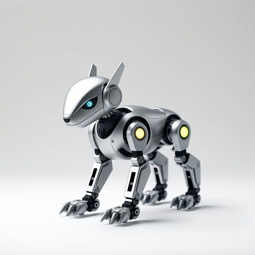 Futuristic Robotic Animal Model Pack for Game and Animation Low-poly 3D model_4