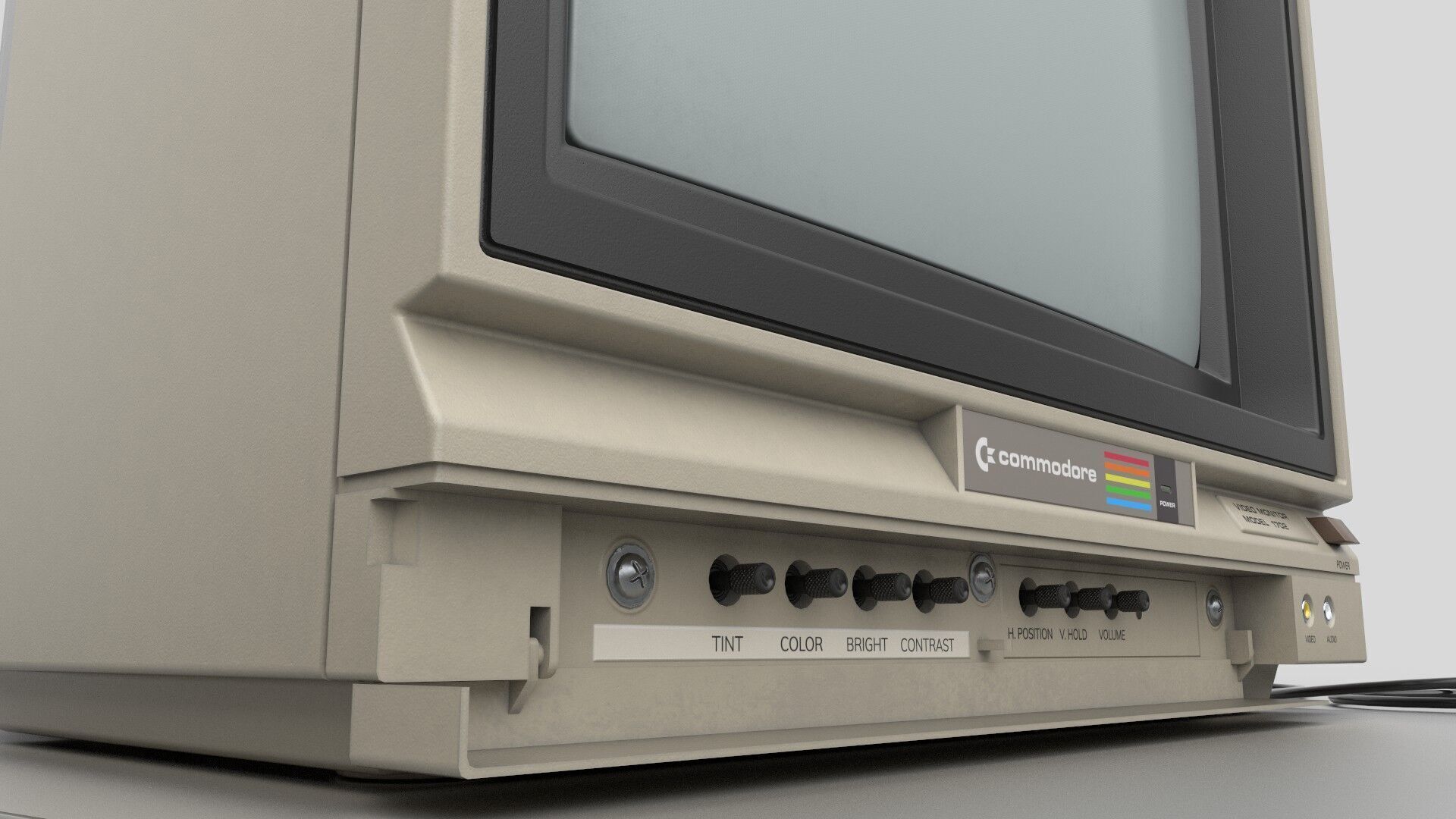 Commodore 64 Free low-poly 3D model_8