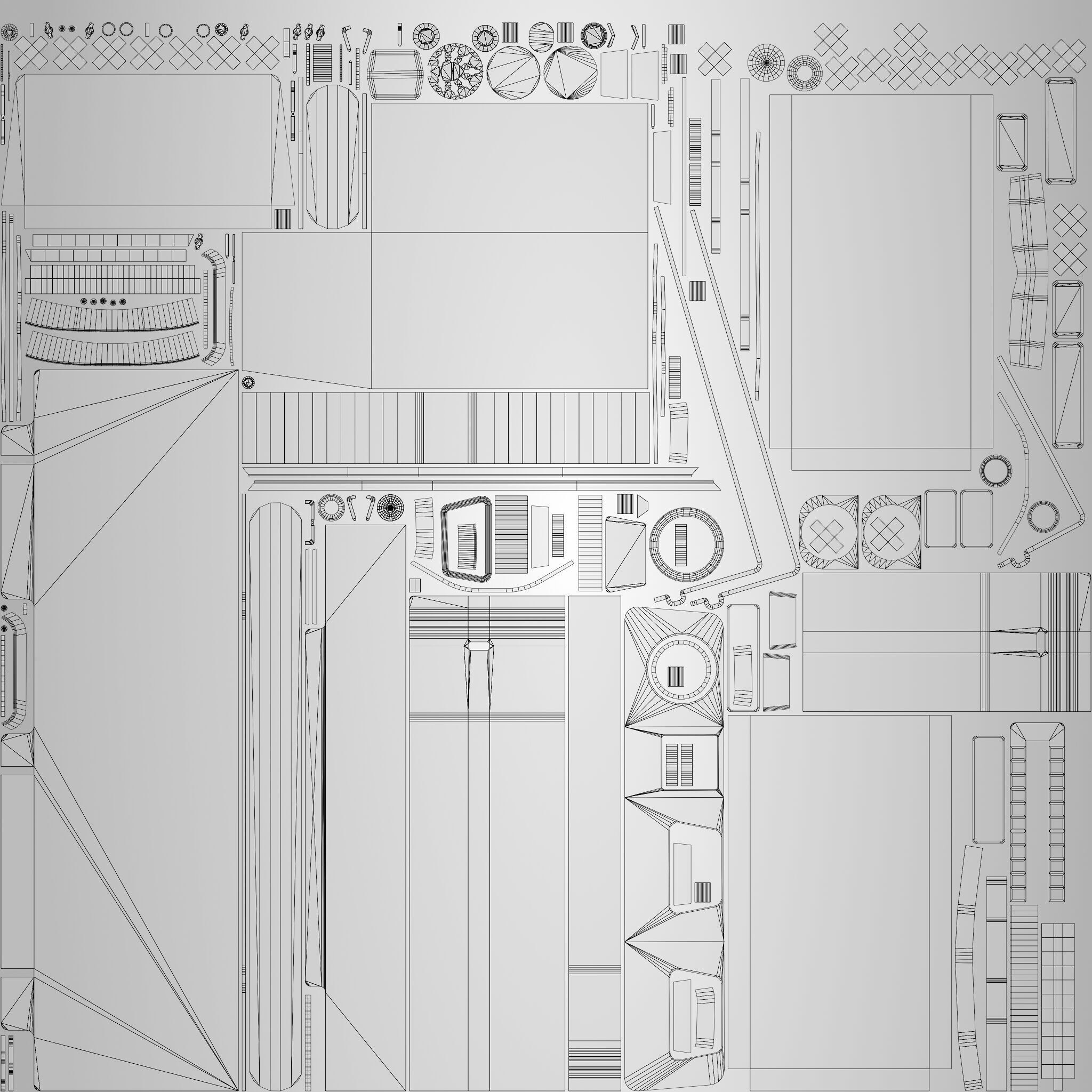 Commodore 64 Free low-poly 3D model_16