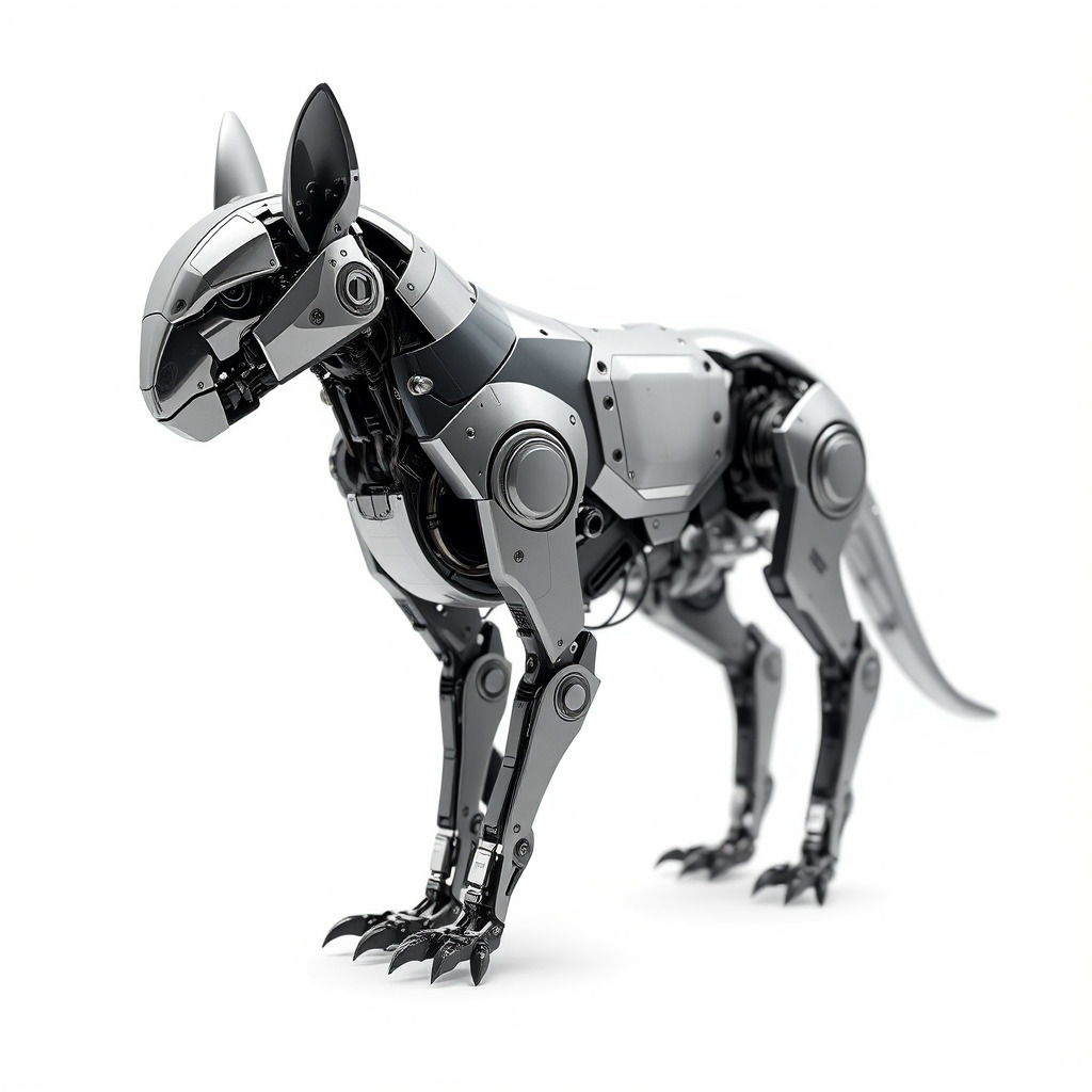 Futuristic Robotic Animal Model Pack Low-poly 3D model_4
