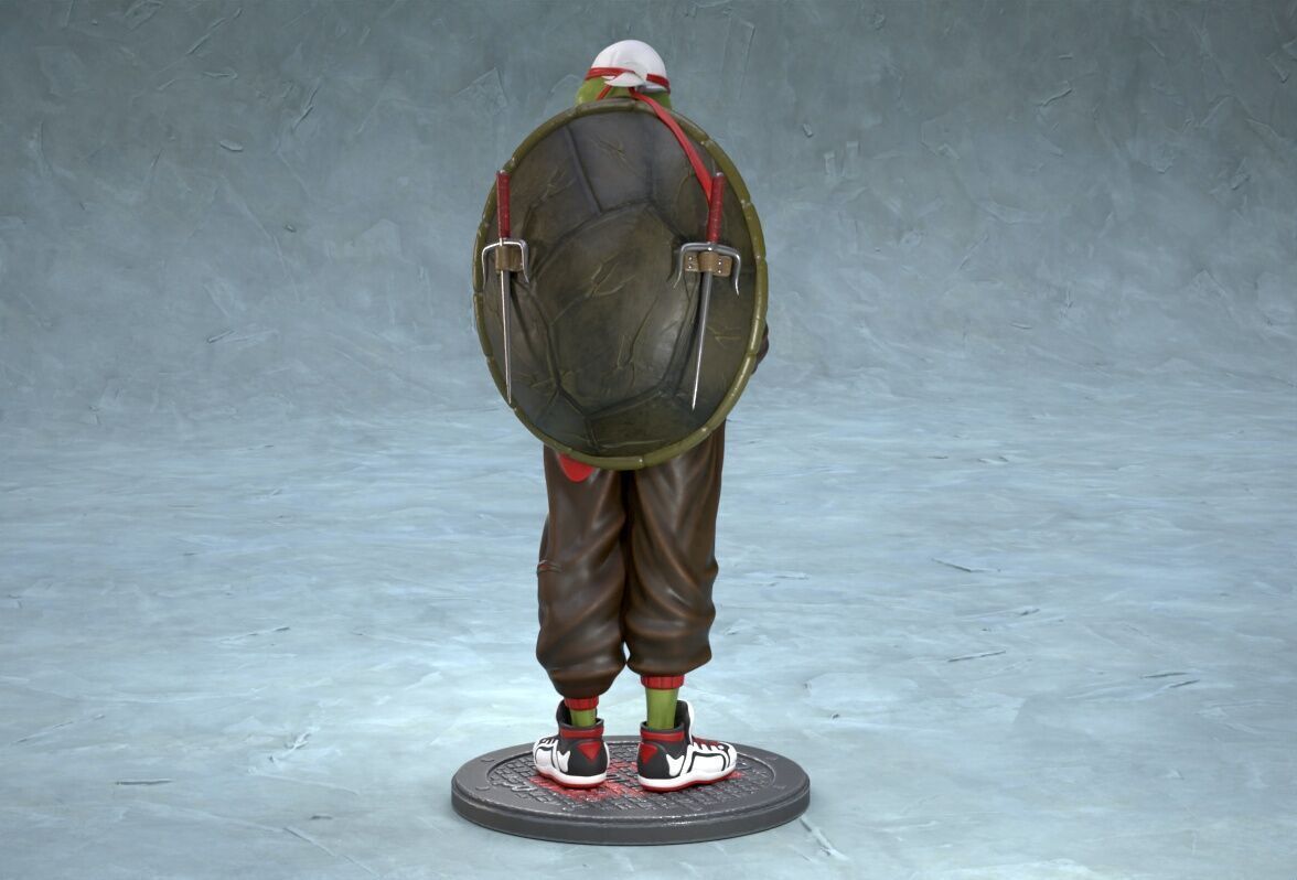 TMNT Urban Vibes Raph 3D print model_7