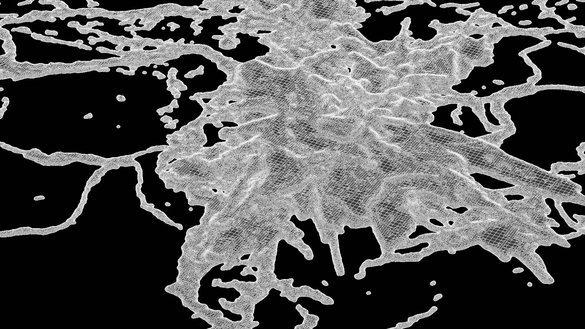 Swirly Blood Splatter Vol2 2 3D model_7