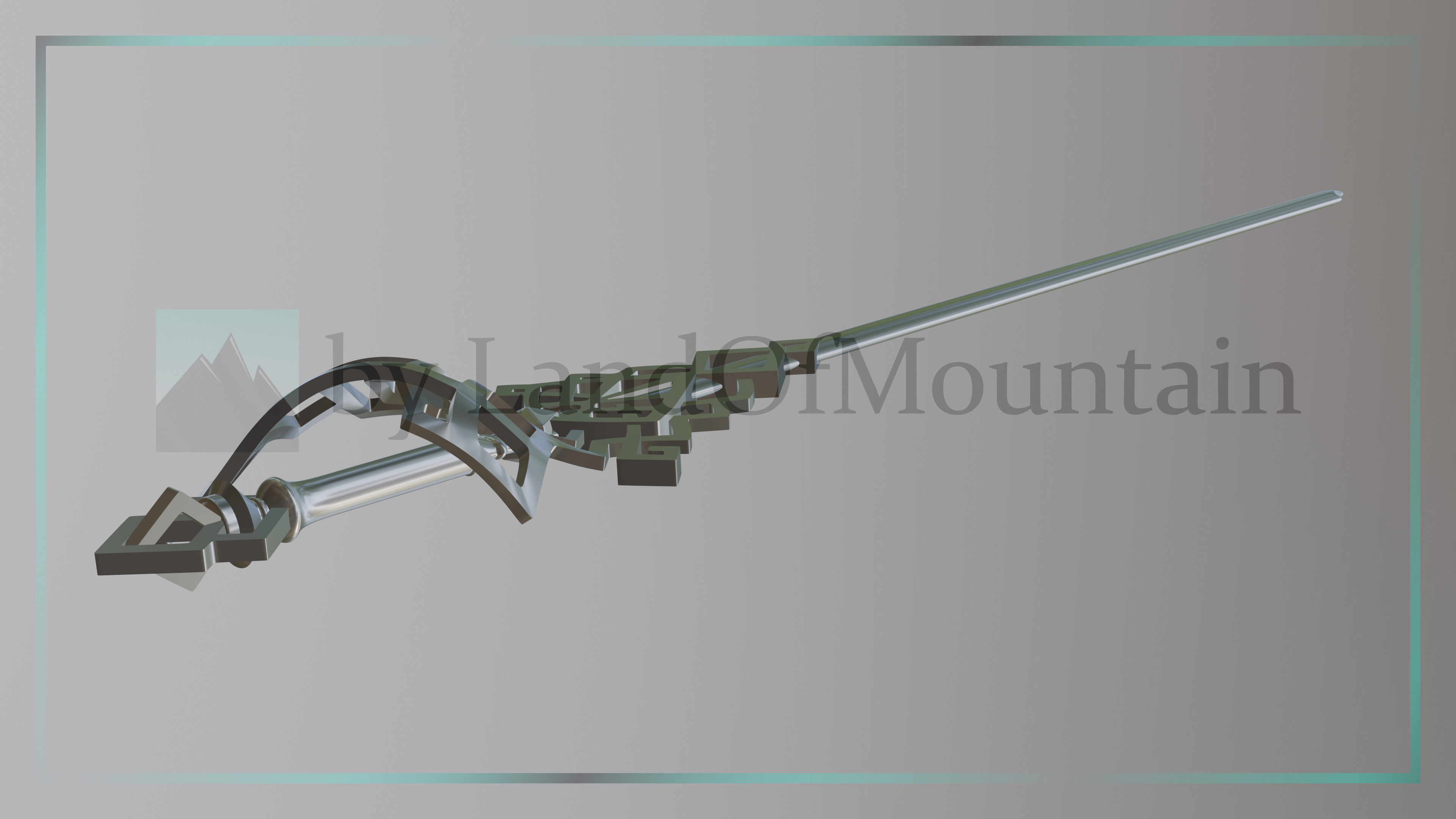 Clair Obscur Expedition 33 - Maelle Barrier Breaker 3D print model_3