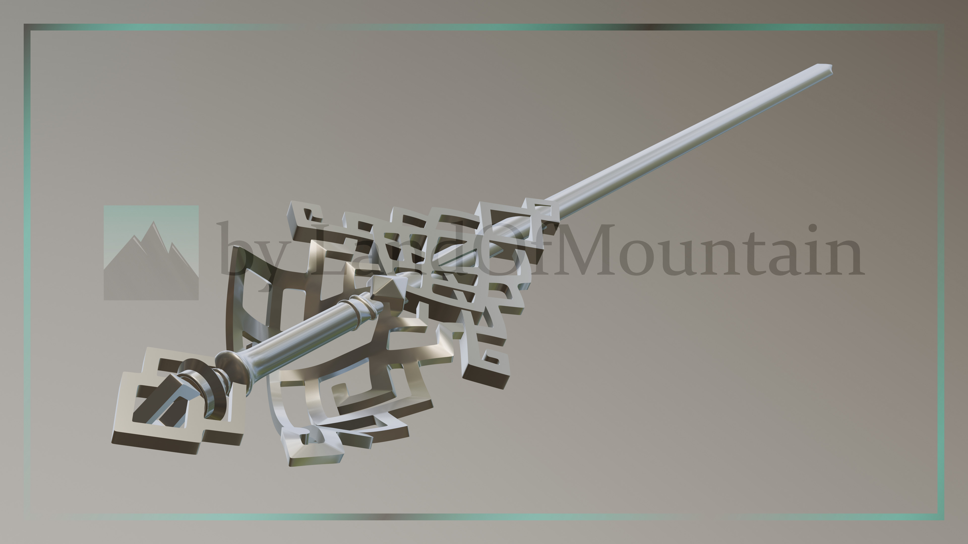 Clair Obscur Expedition 33 - Maelle Barrier Breaker 3D print model_2