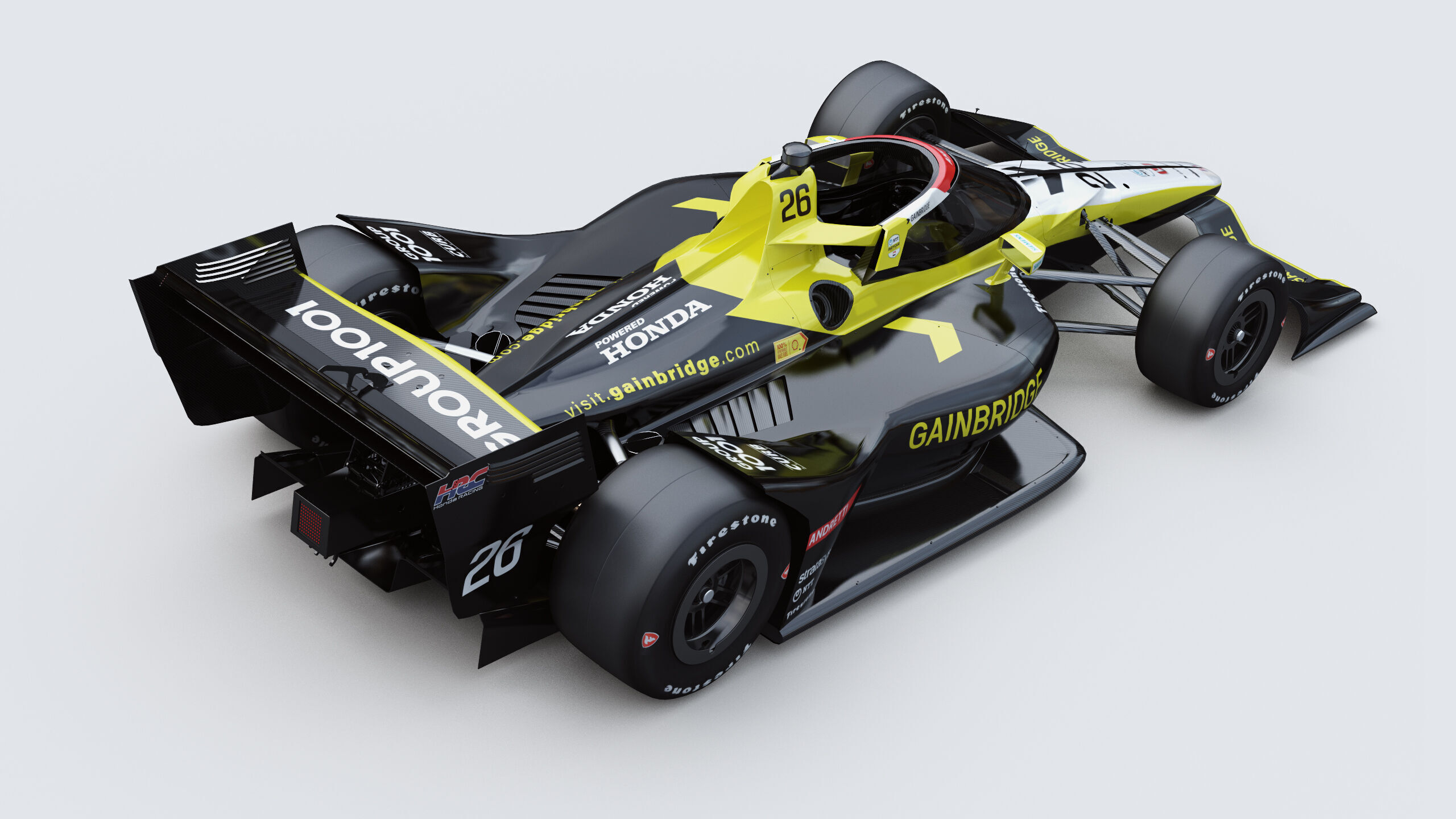 Indycar Road version Colton Herta 26 2025 3D model_6