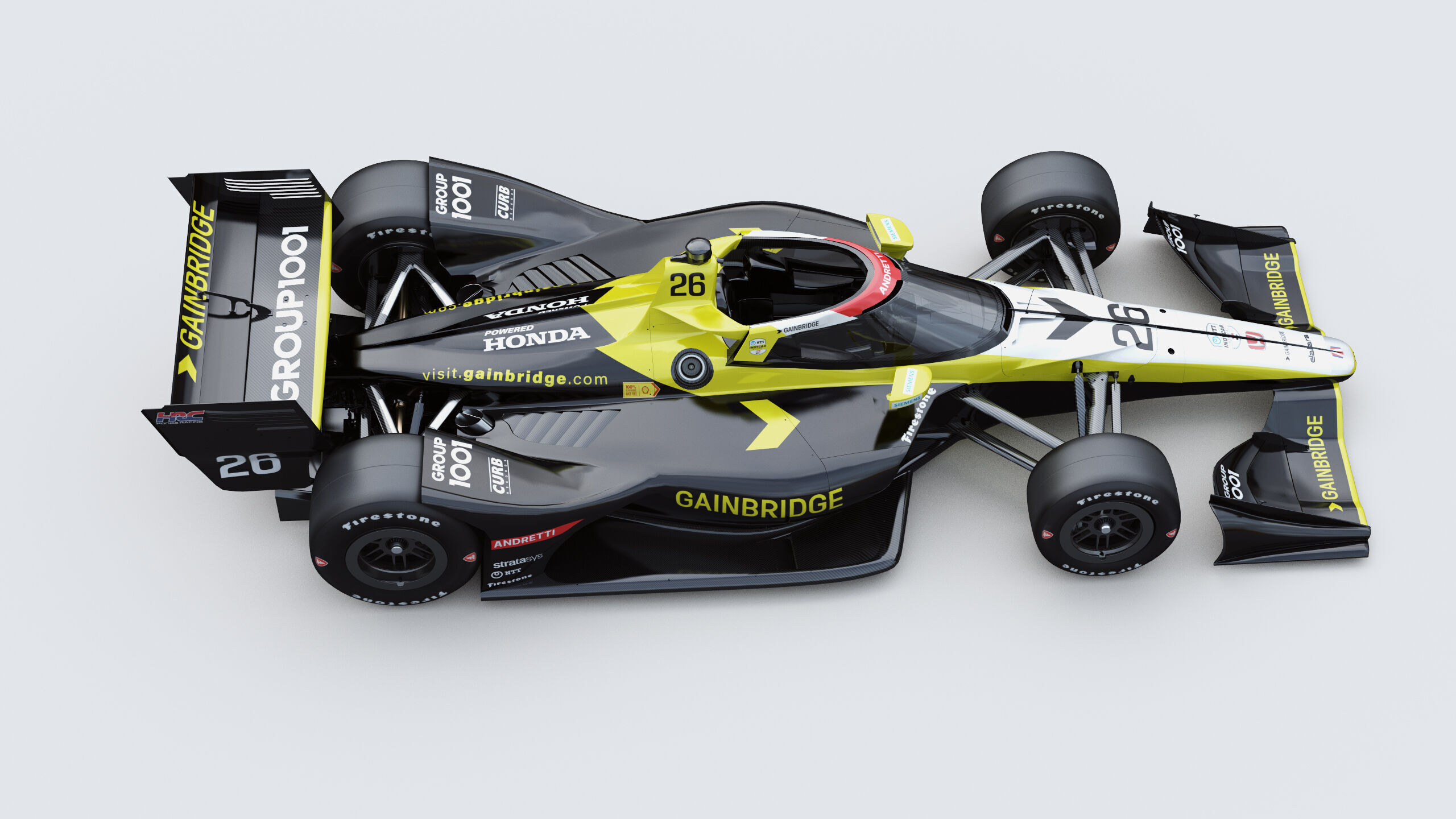 Indycar Road version Colton Herta 26 2025 3D model_7