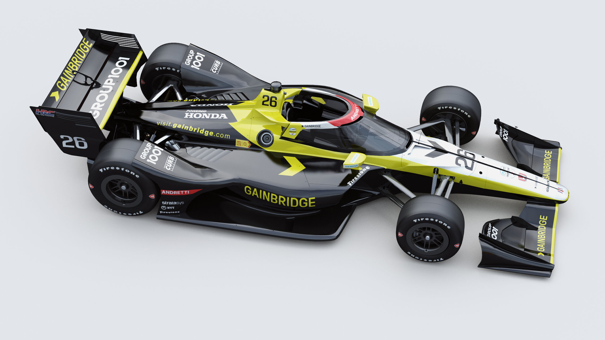 Indycar Road version Colton Herta 26 2025 3D model_10