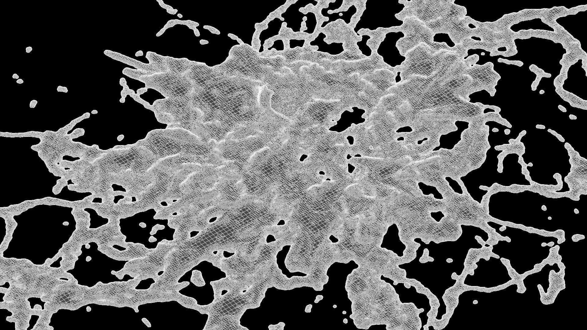 Swirly Blood Splatter Vol2 1 3D model_8