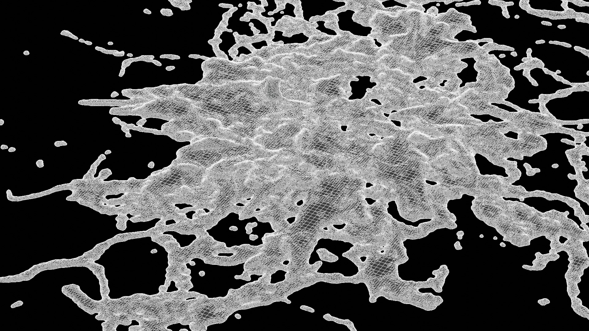 Swirly Blood Splatter Vol2 1 3D model_7