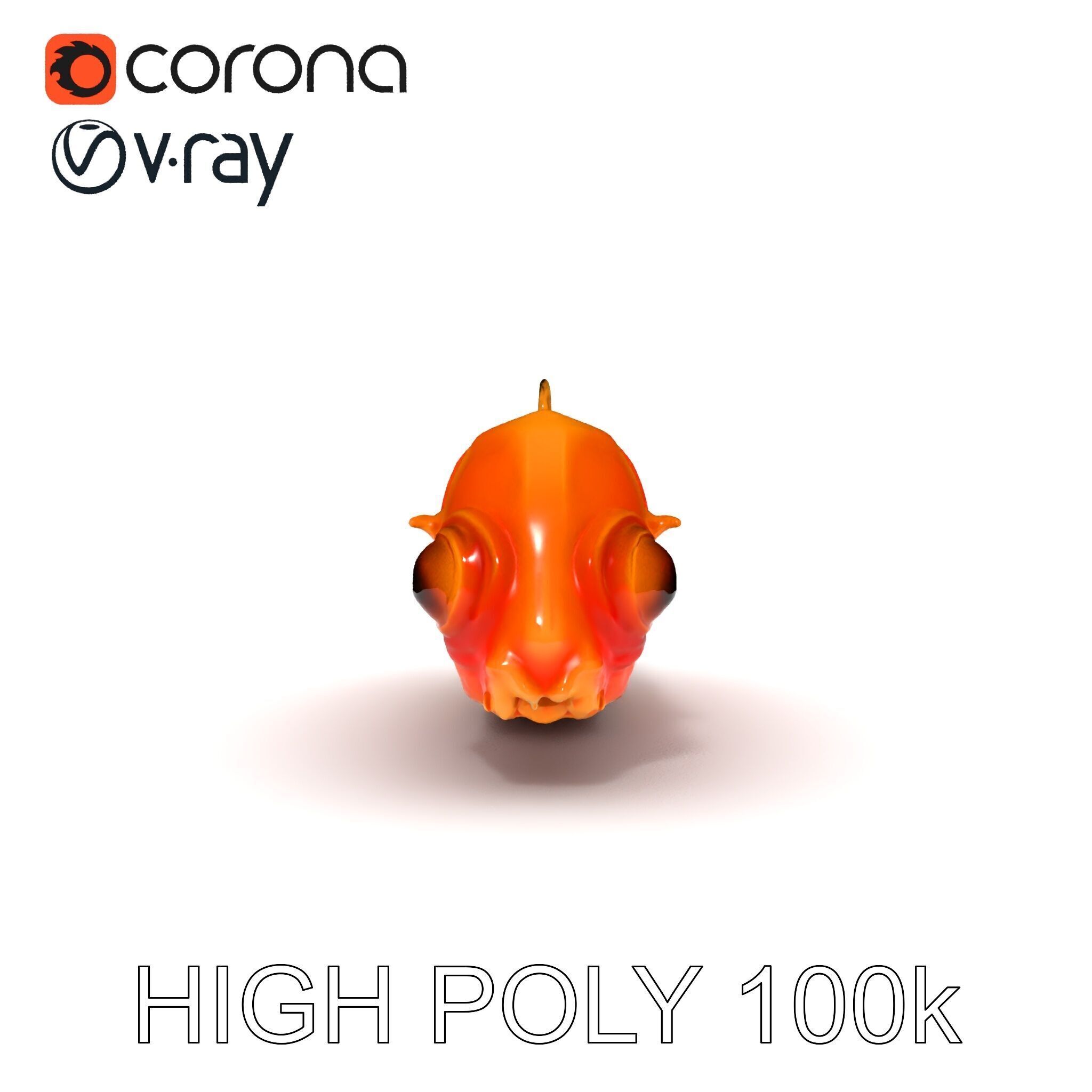 Futuristic Aquatic Creature Model Pack Low-poly 3D model_34