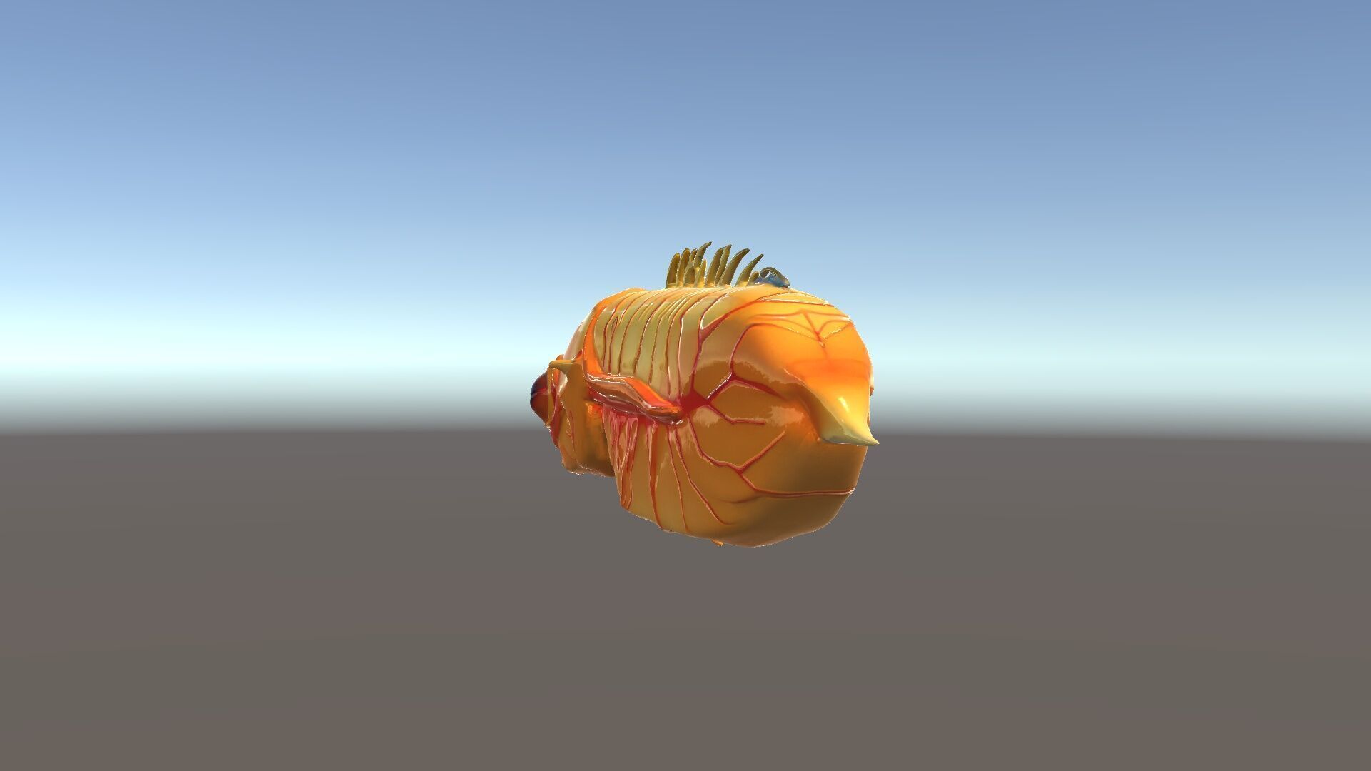 Futuristic Aquatic Creature Model Pack Low-poly 3D model_26