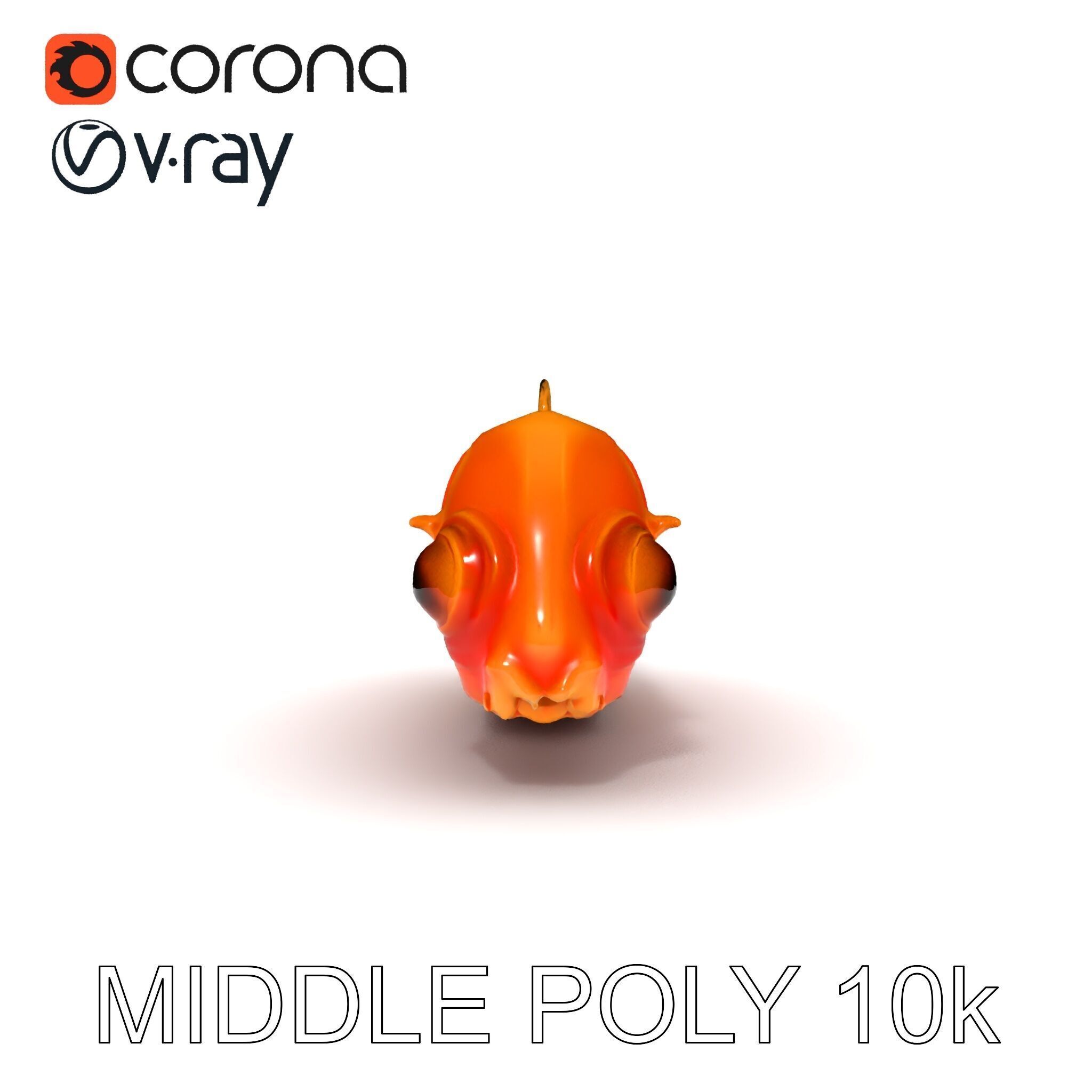 Futuristic Aquatic Creature Model Pack Low-poly 3D model_21