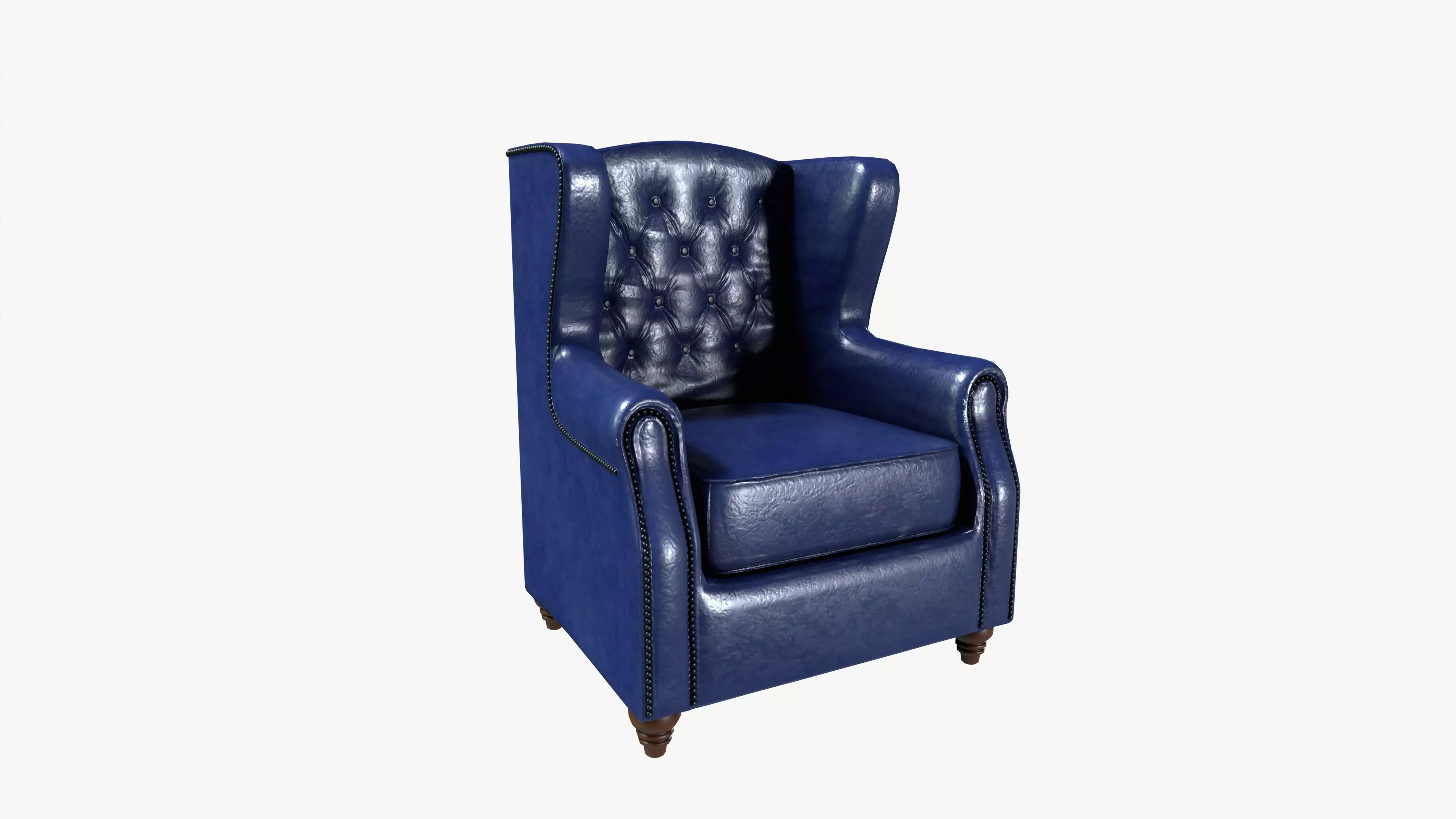 wing chair 3D model