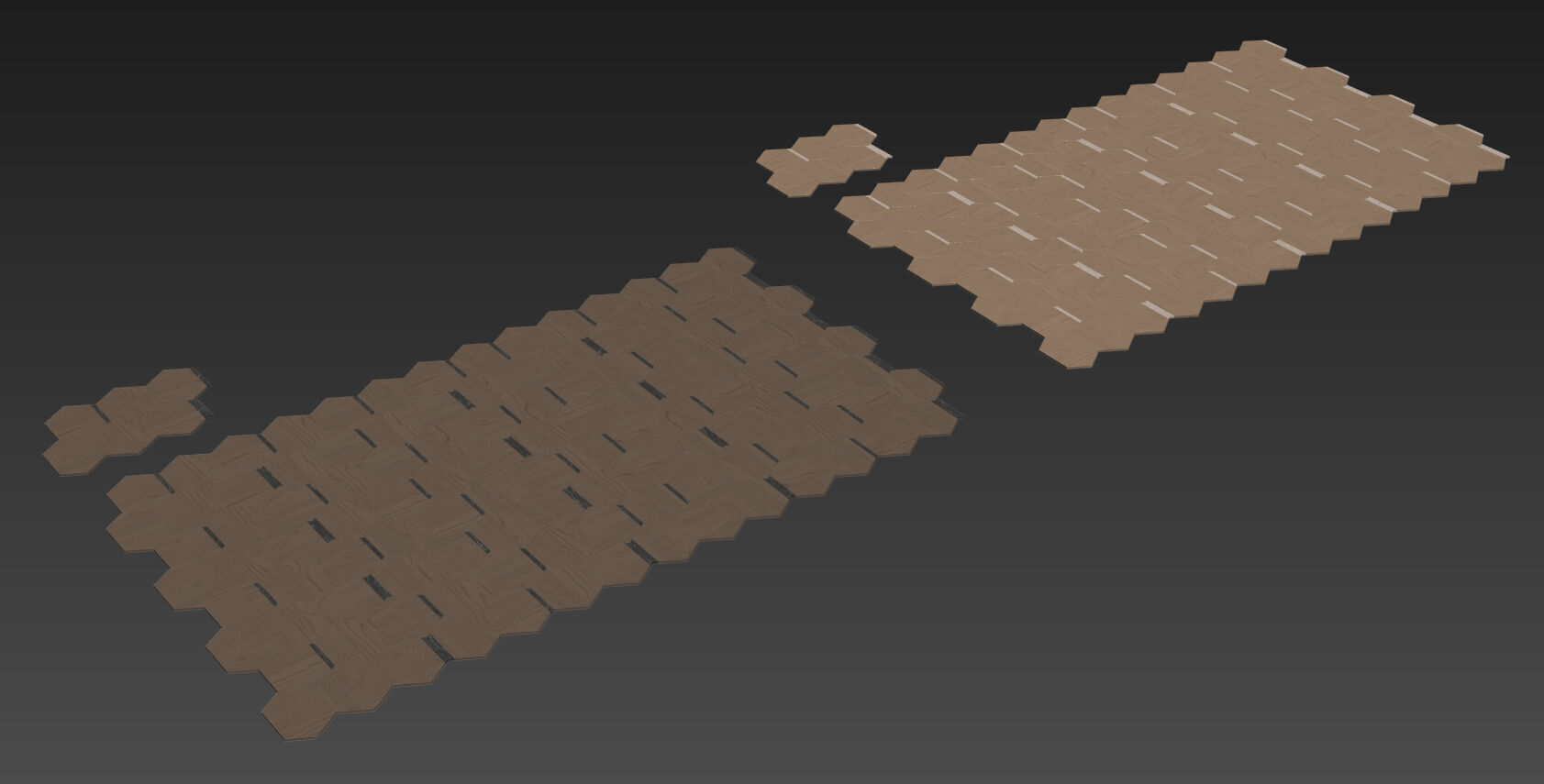 Alveo v340 Modular Floor By Foglie D Oro 3D model_5