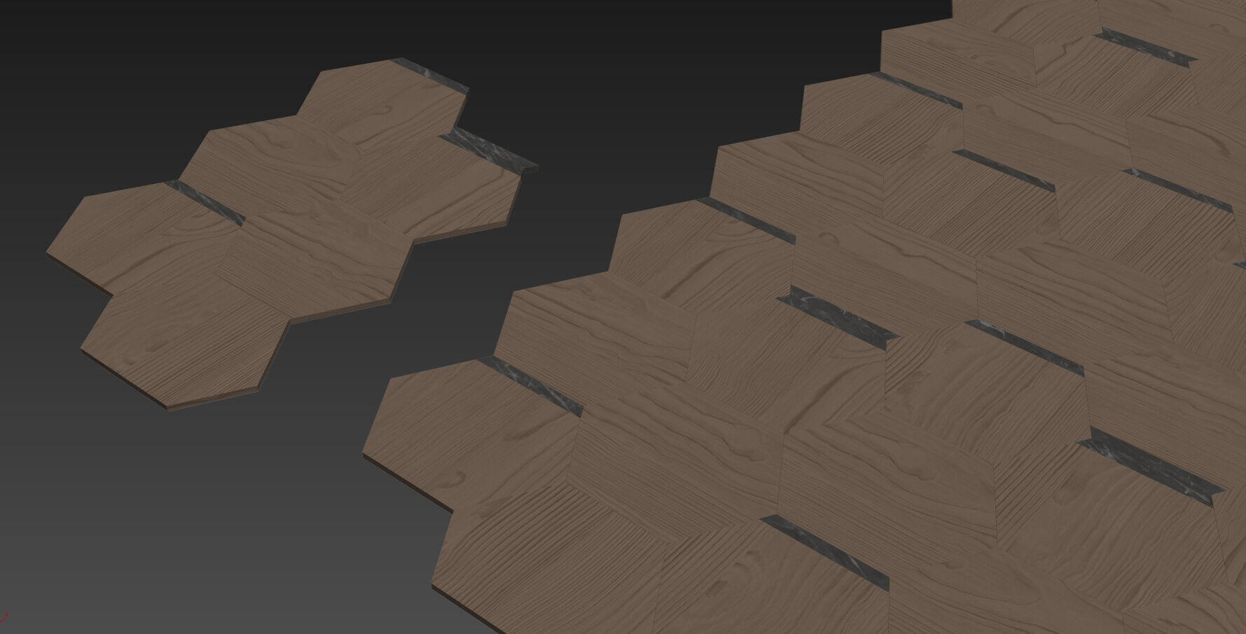 Alveo v340 Modular Floor By Foglie D Oro 3D model_6