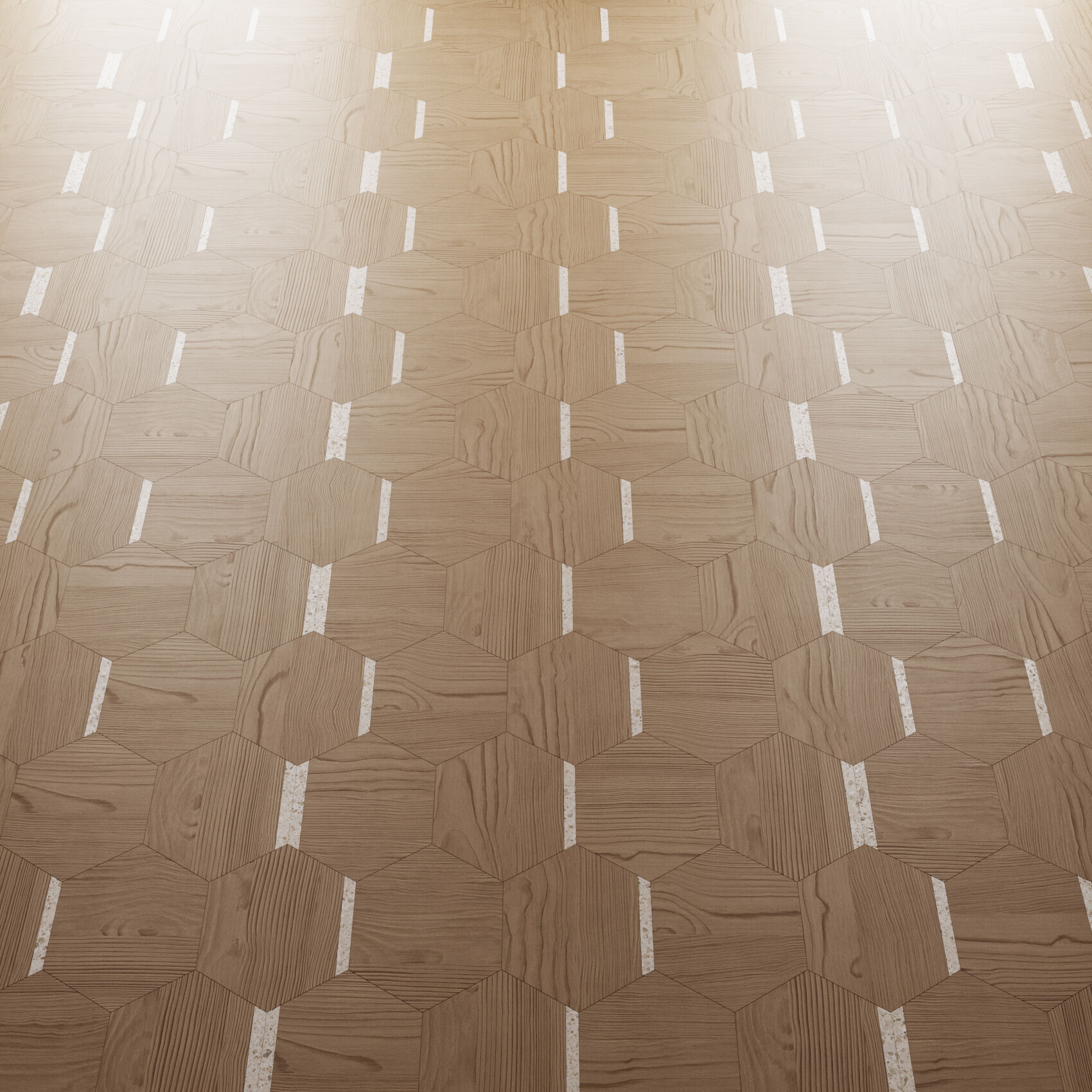 Alveo v340 Modular Floor By Foglie D Oro 3D model_3