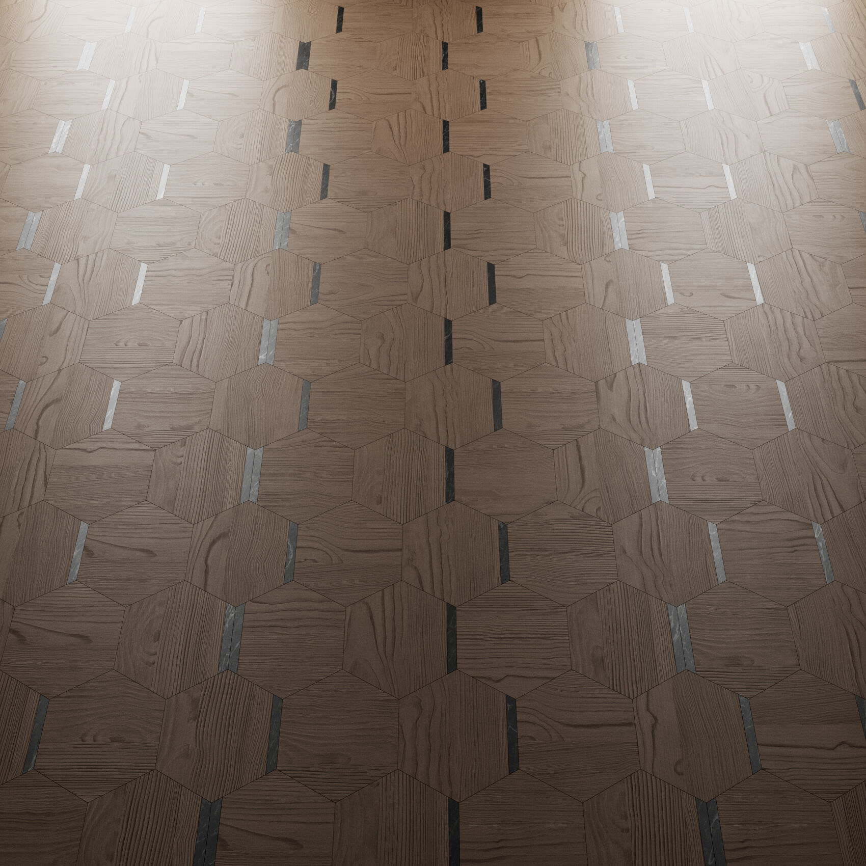 Alveo v340 Modular Floor By Foglie D Oro 3D model_2