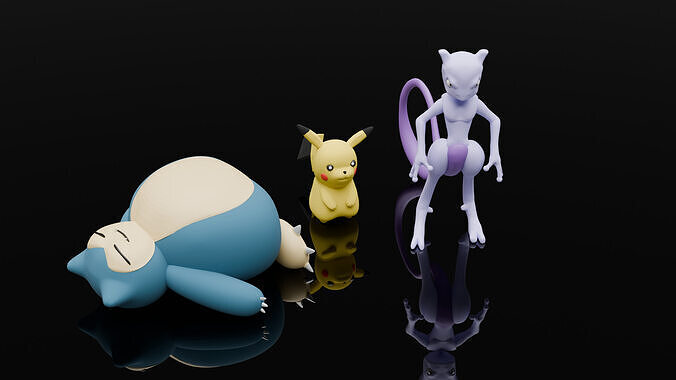 Pokemon collection  3D print model