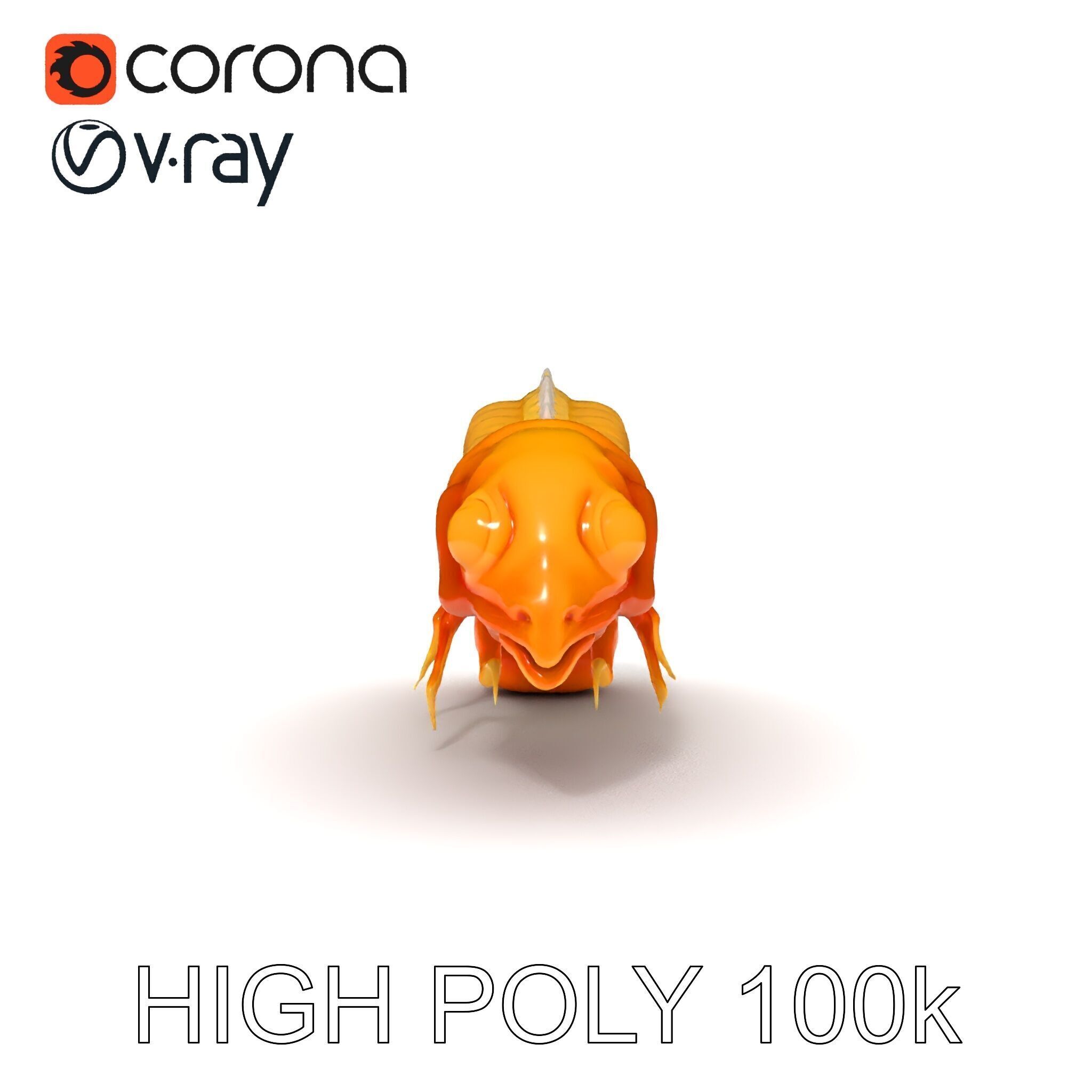 Alien Insect Creature Model Pack with Detailed Features Low-poly 3D model_17