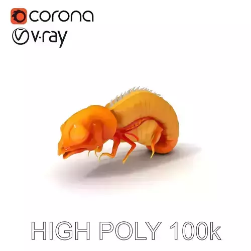 Alien Insect Creature Model Pack with Detailed Features