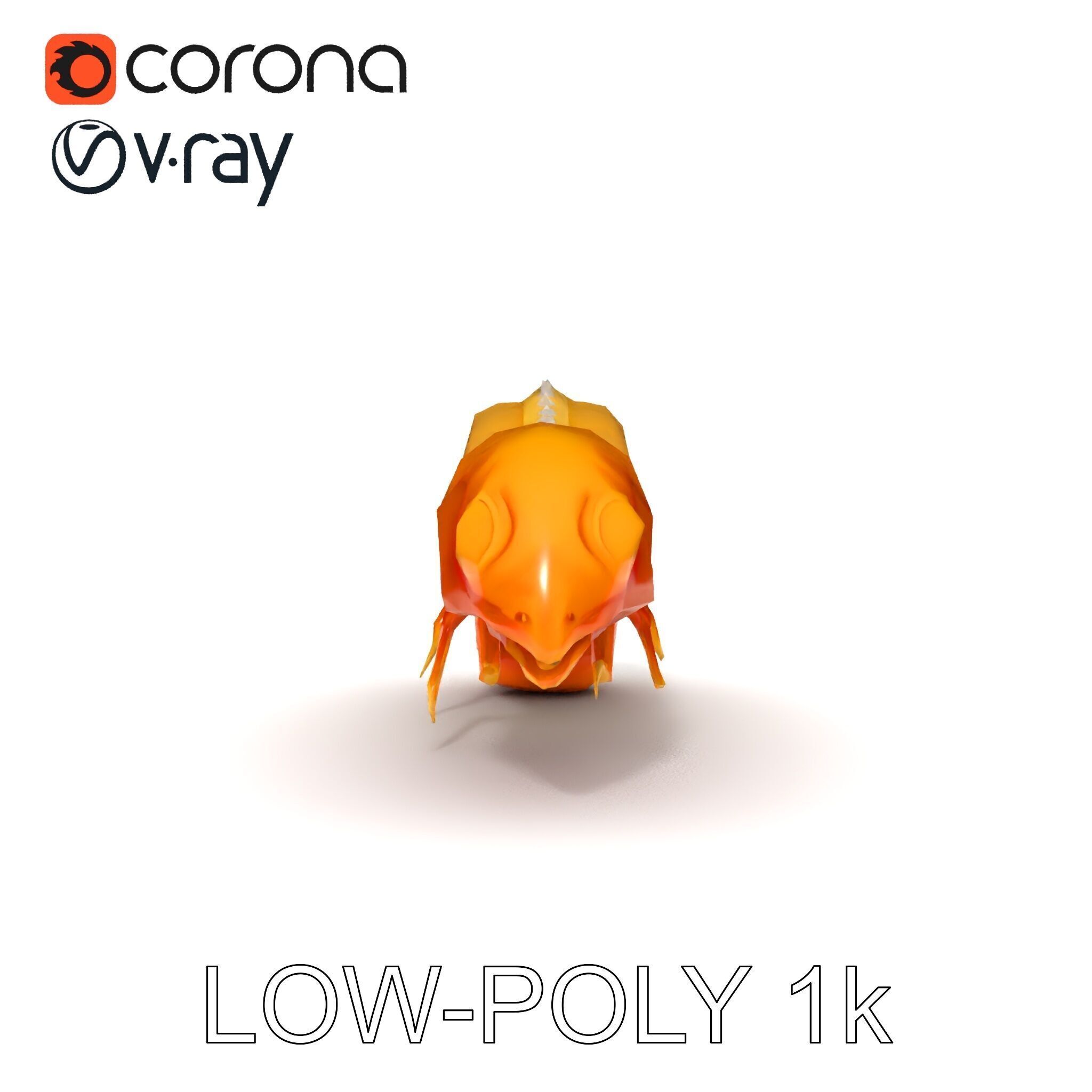 Alien Insect Creature Model Pack with Detailed Features Low-poly 3D model_10
