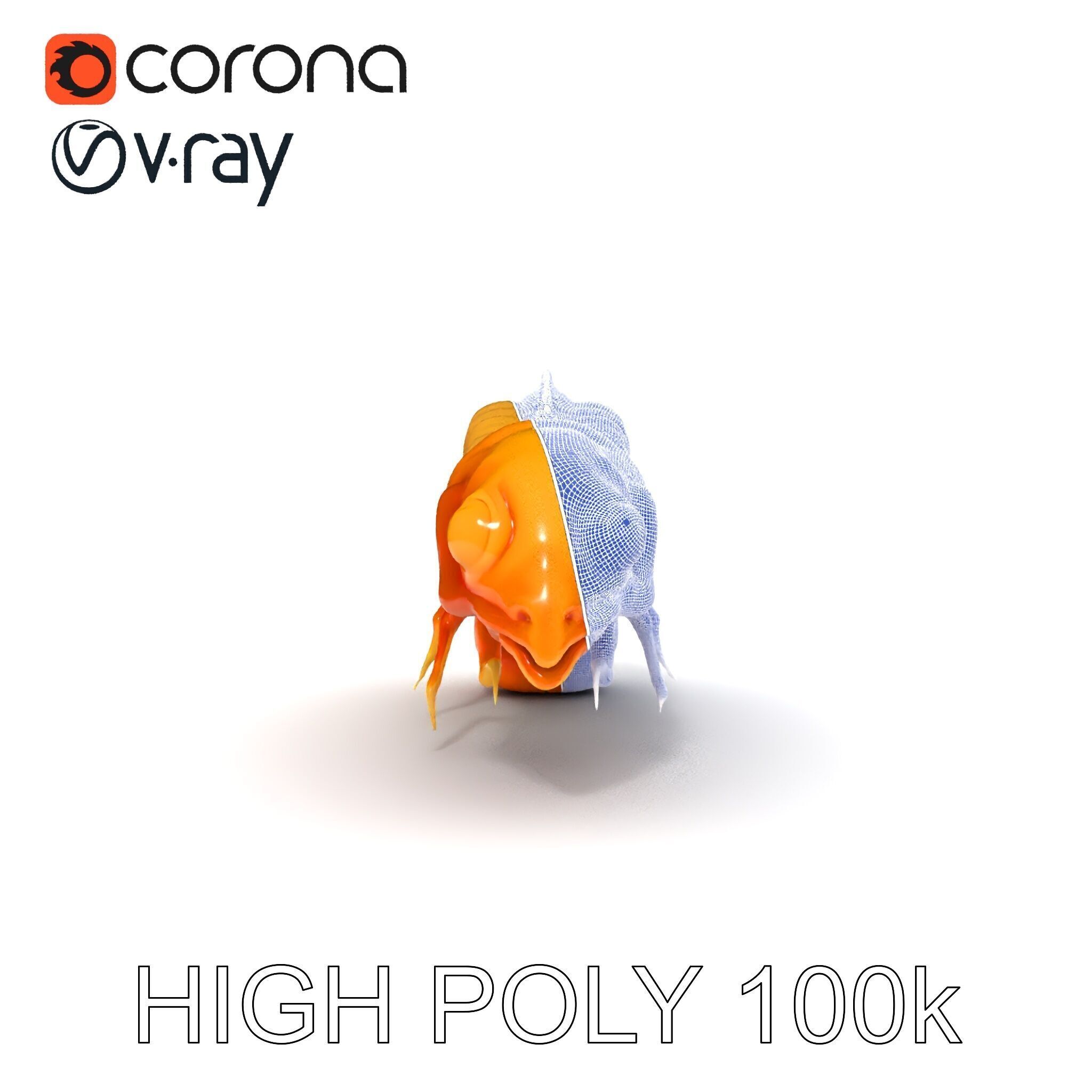 Alien Insect Creature Model Pack with Detailed Features Low-poly 3D model_11