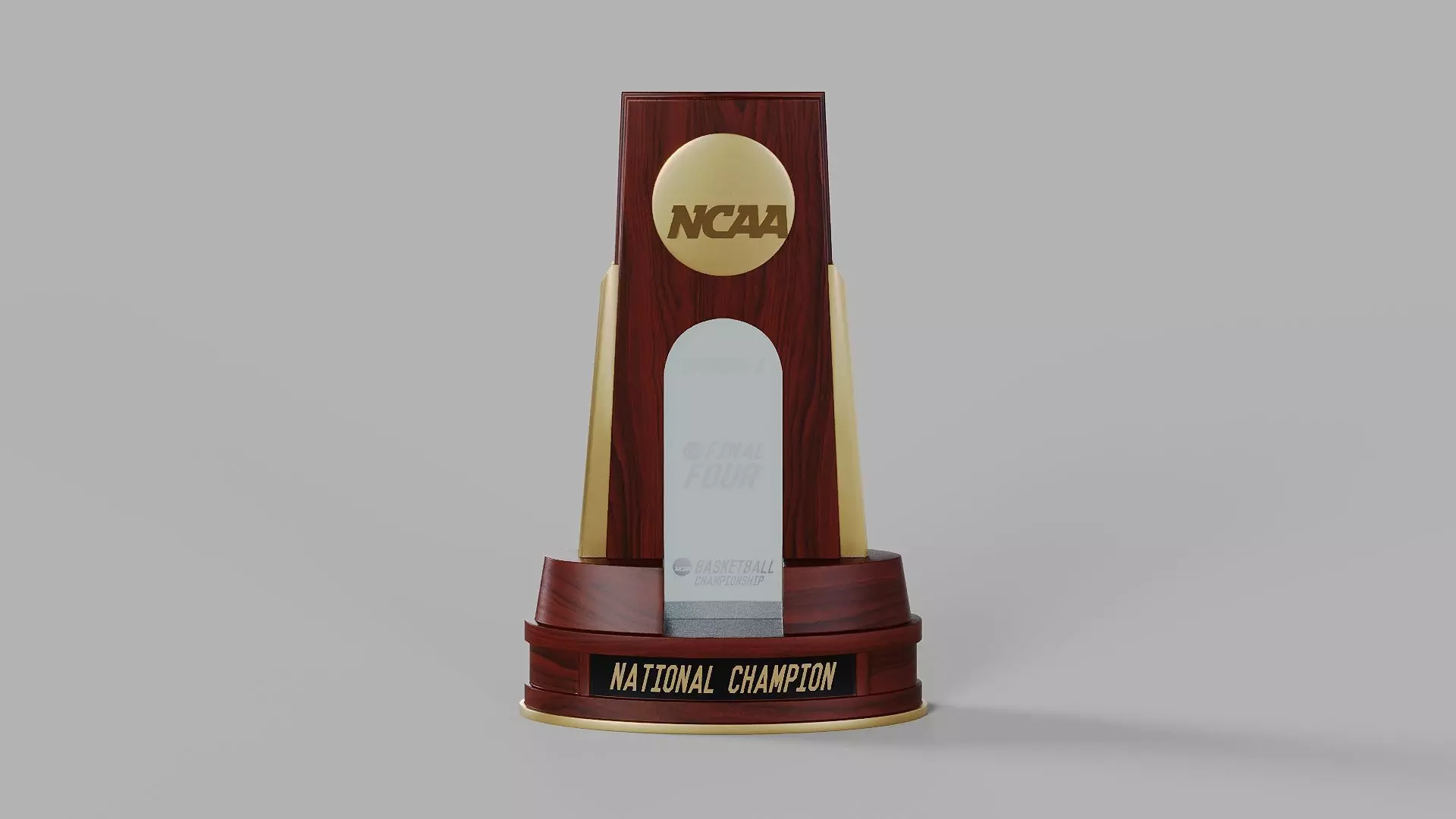 College Basketball Championship Trophy 3D model