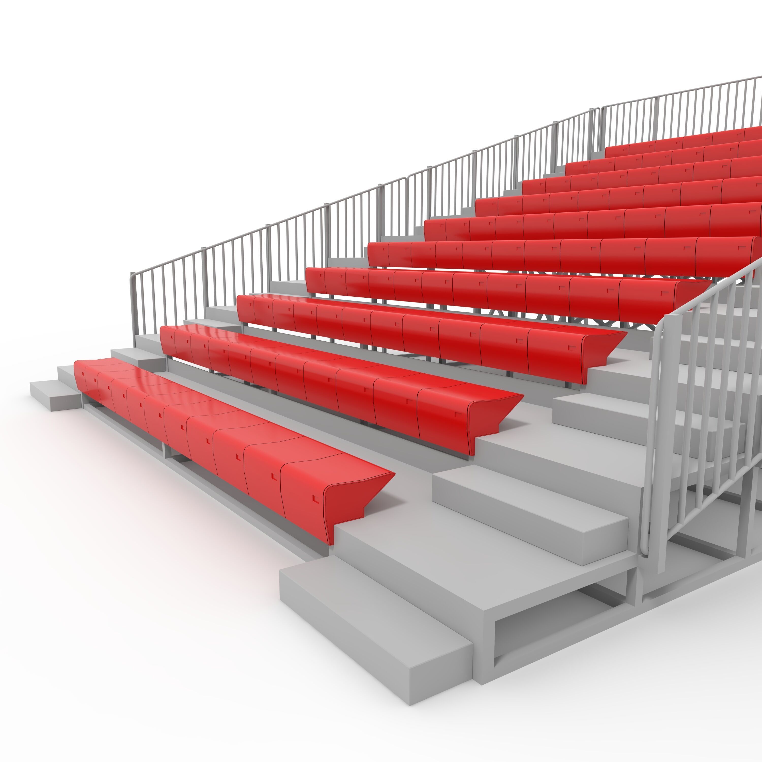 Bleachers 56 3D model_20