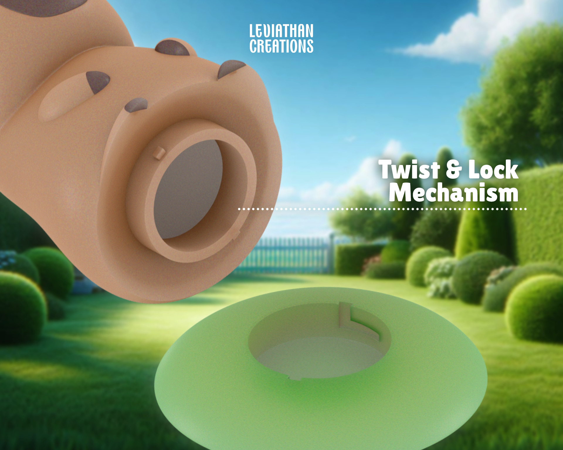 Capybara Coin bank 3D print model_3