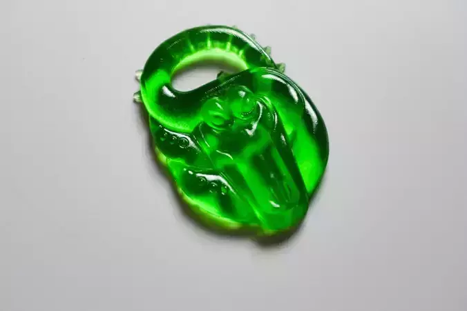 Master Croc - Jade Zombie Amulet STL 24