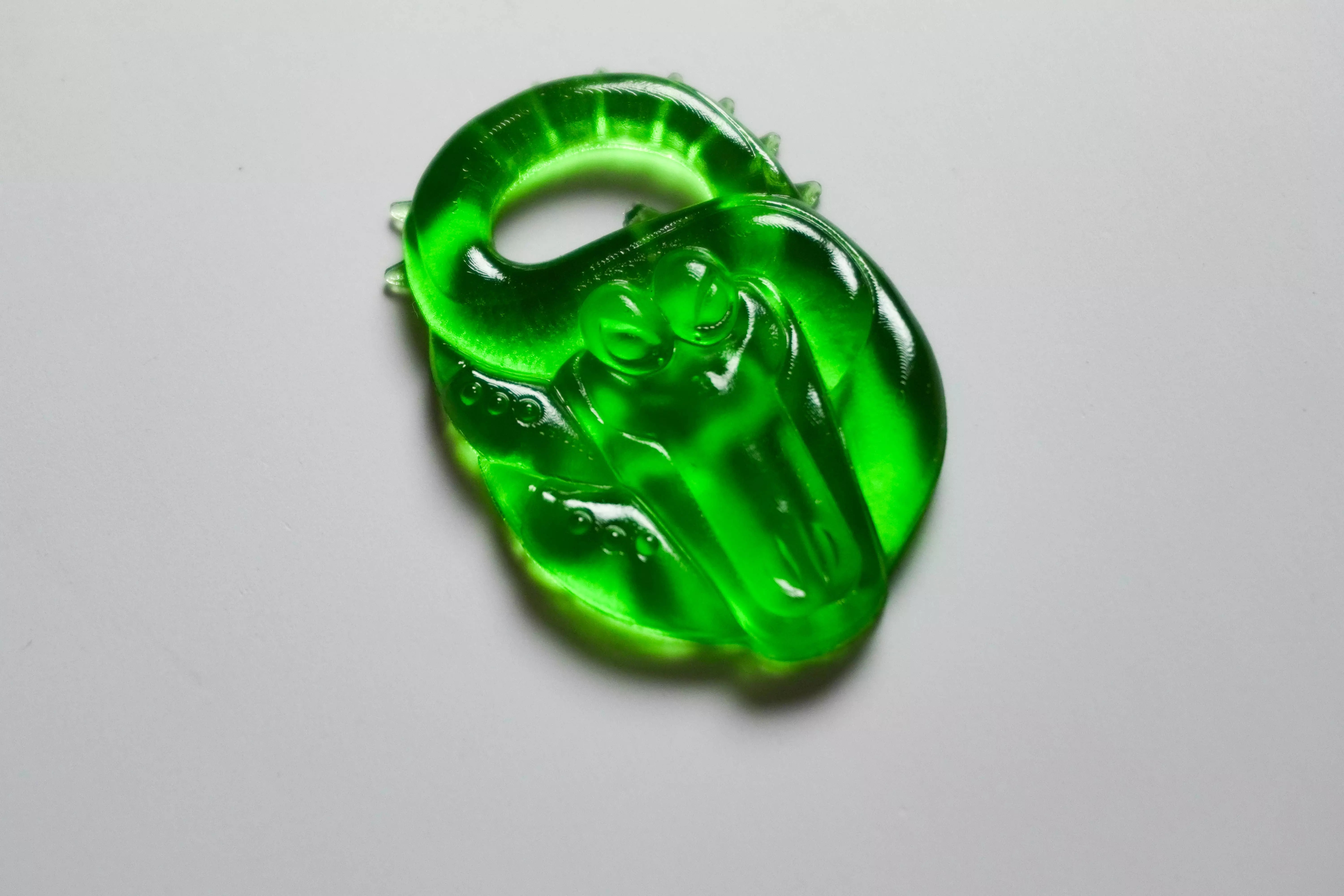 Master Croc - Jade Zombie Amulet STL 24 3D print model