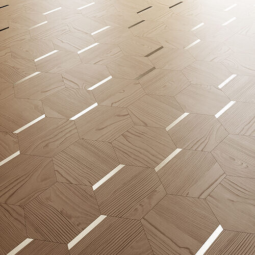 Alveo v345 Modular Floor By Foglie D Oro 3D model
